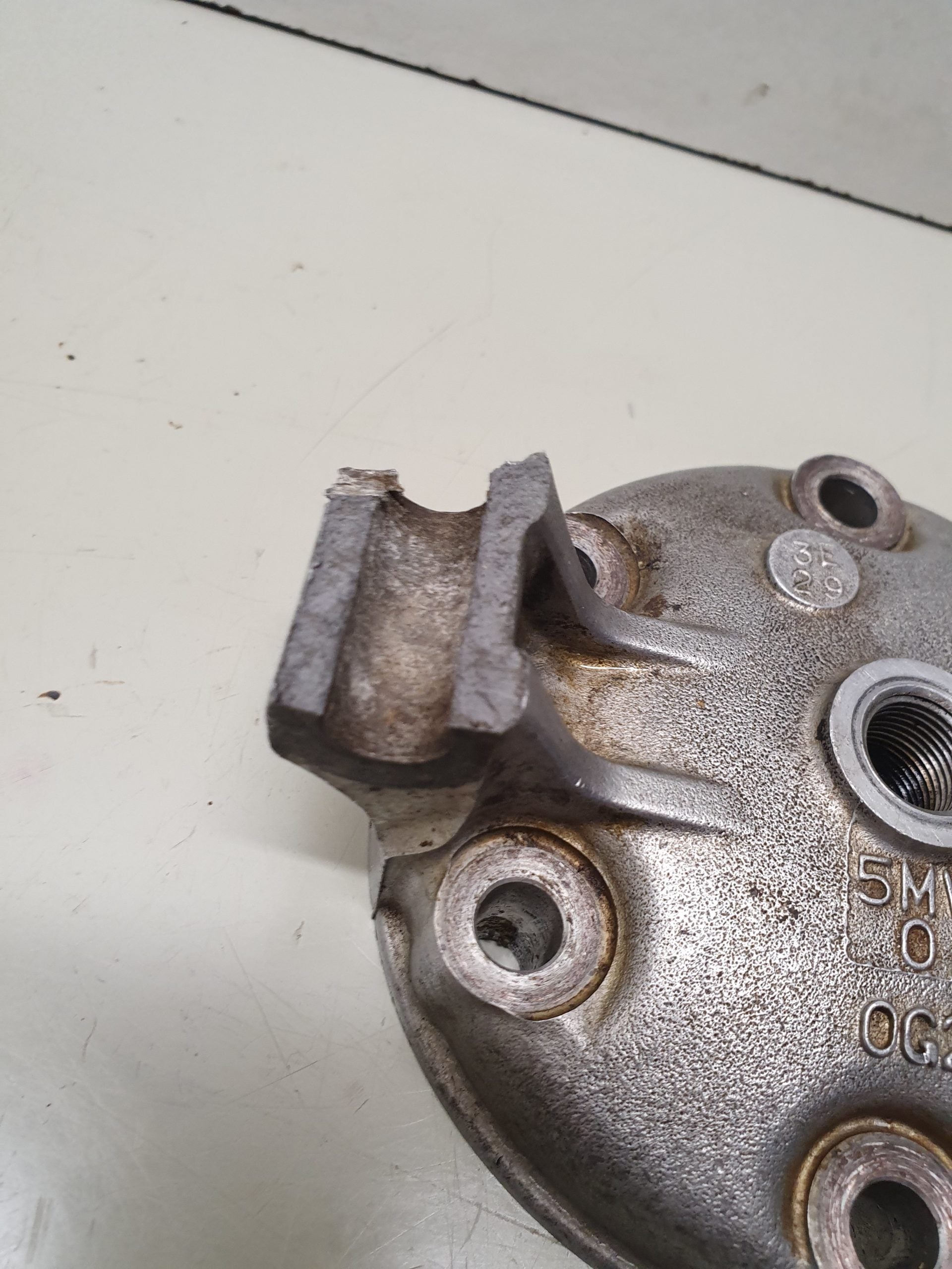 culasse en l'état yamaha 250 yz 2004-3