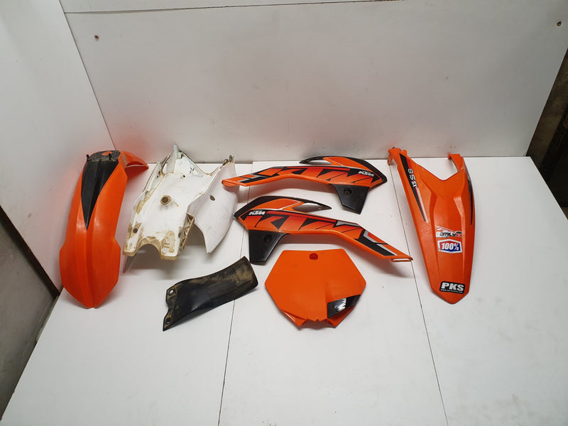 kit plastique orange blanc ktm 85 sx 2014-1