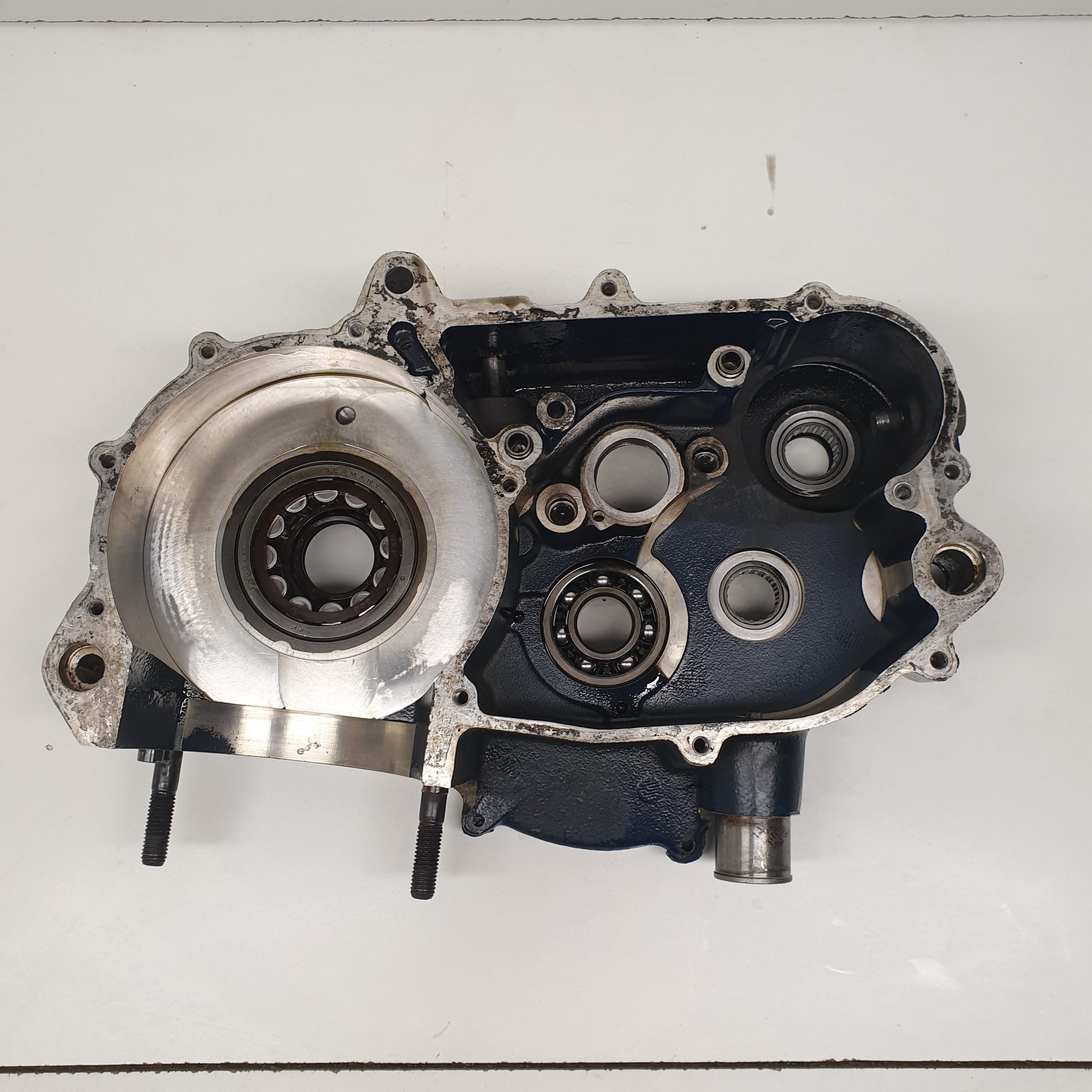 carter moteur gauche ktm 600 lc4 1989