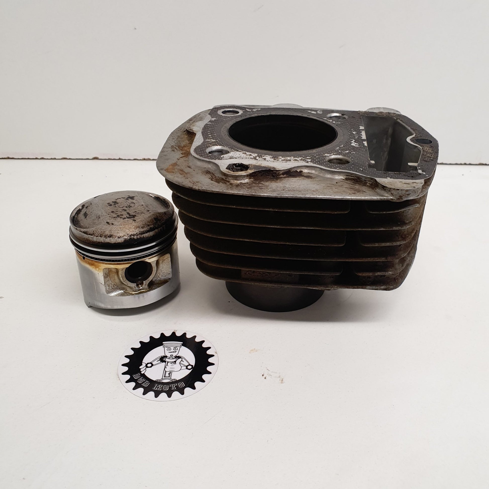 cylindre piston honda 125 xls-2