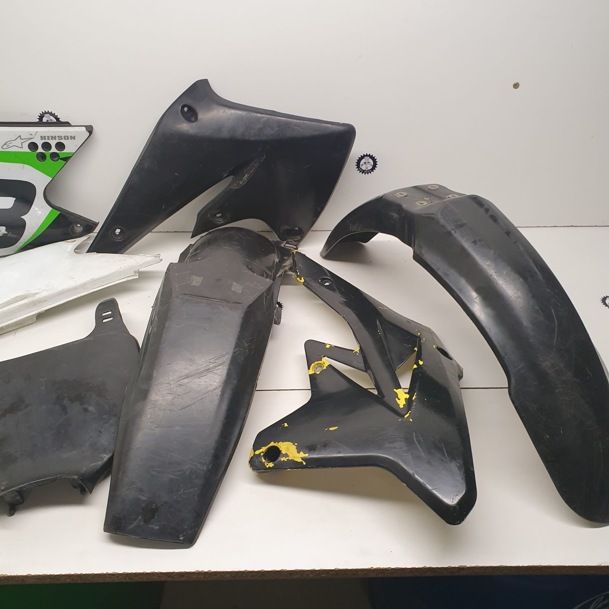 lot plastique kawasaki 250 kxf 2005