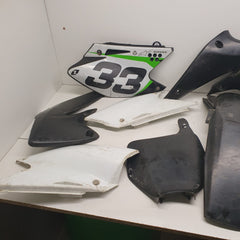 lot plastique kawasaki 250 kxf 2005-3
