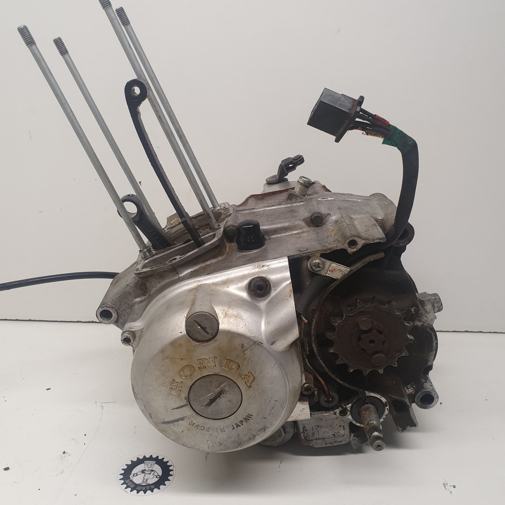 bas moteur complet honda 125 xls-1