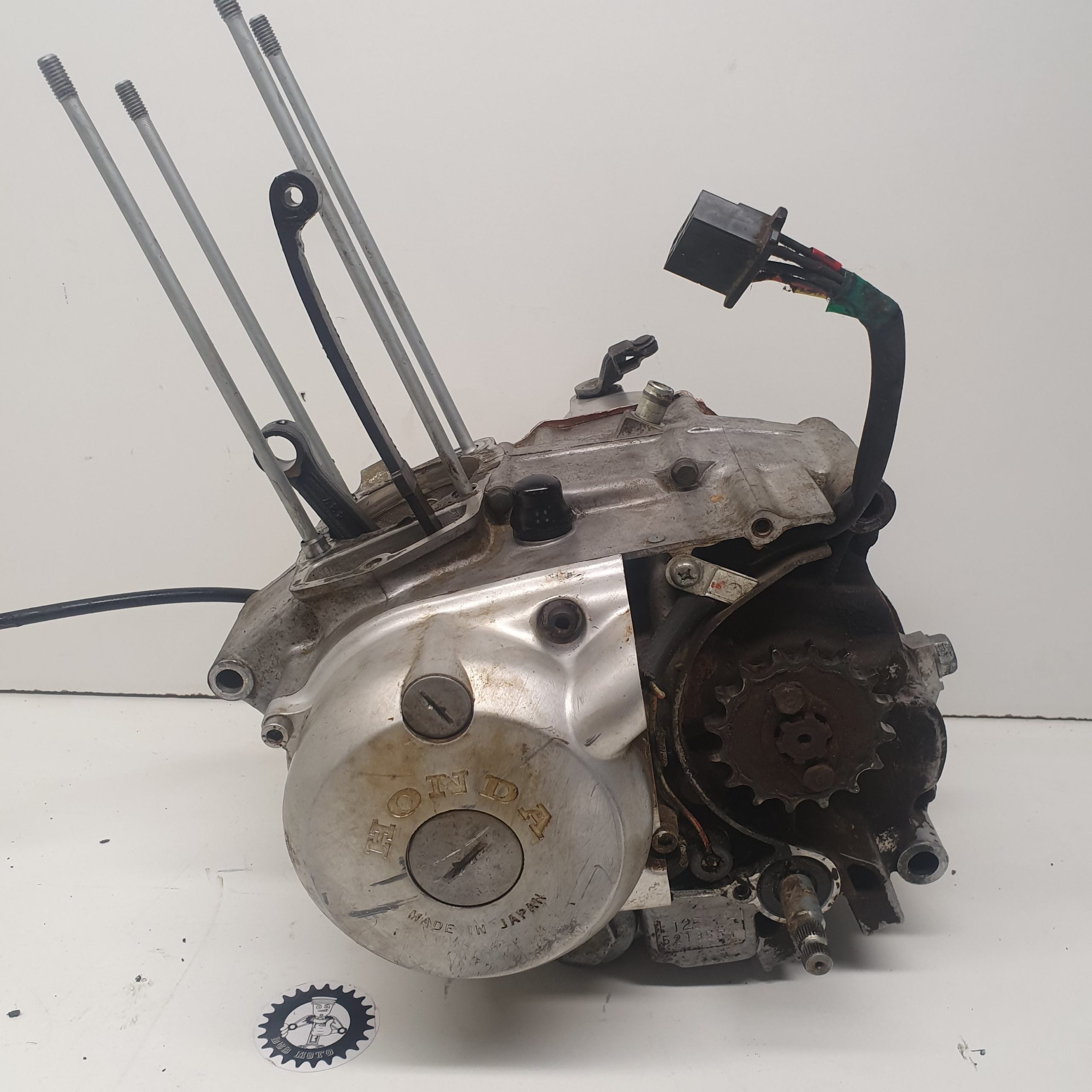 bas moteur complet honda 125 xls