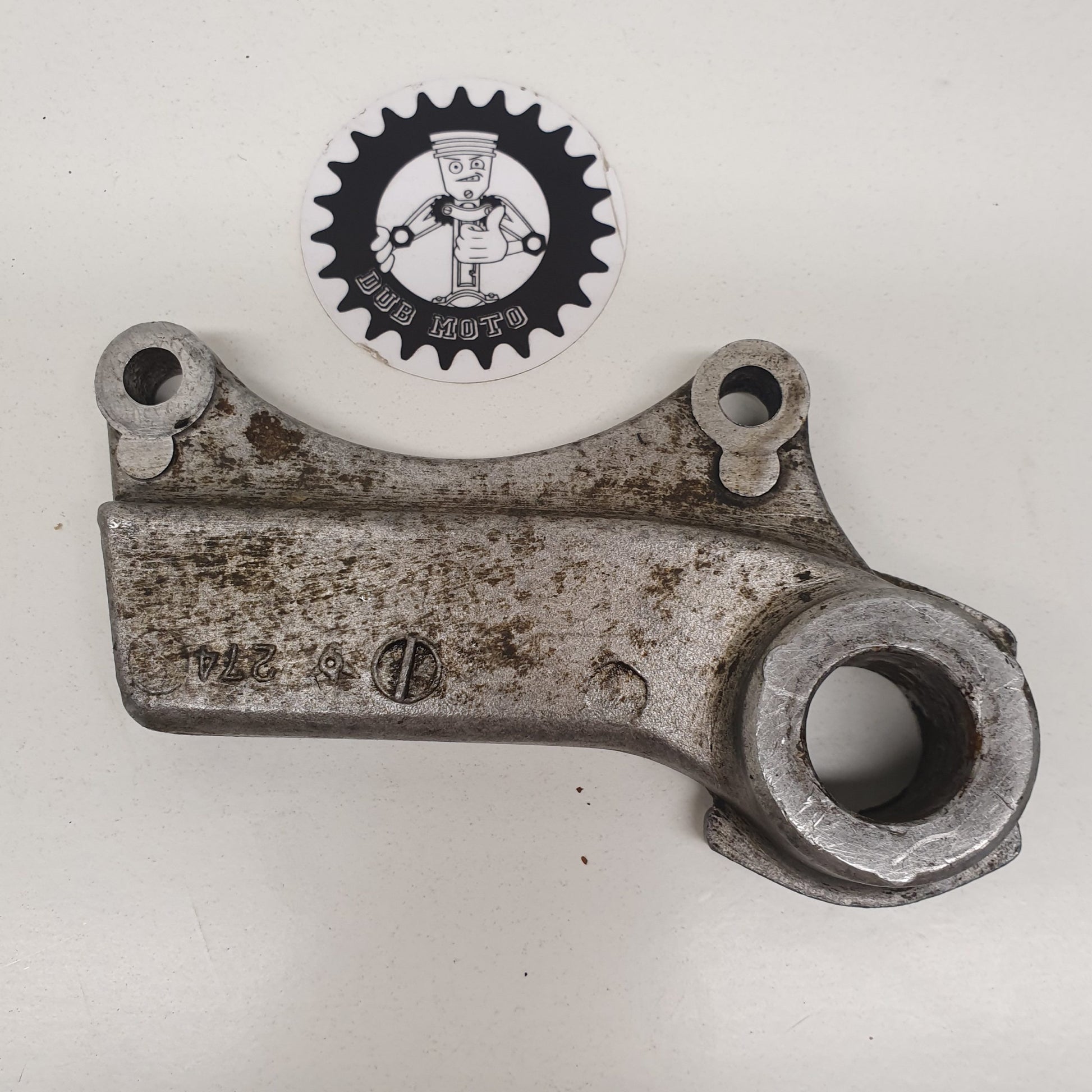 support etrier kawasaki 125 kdx 1991-2