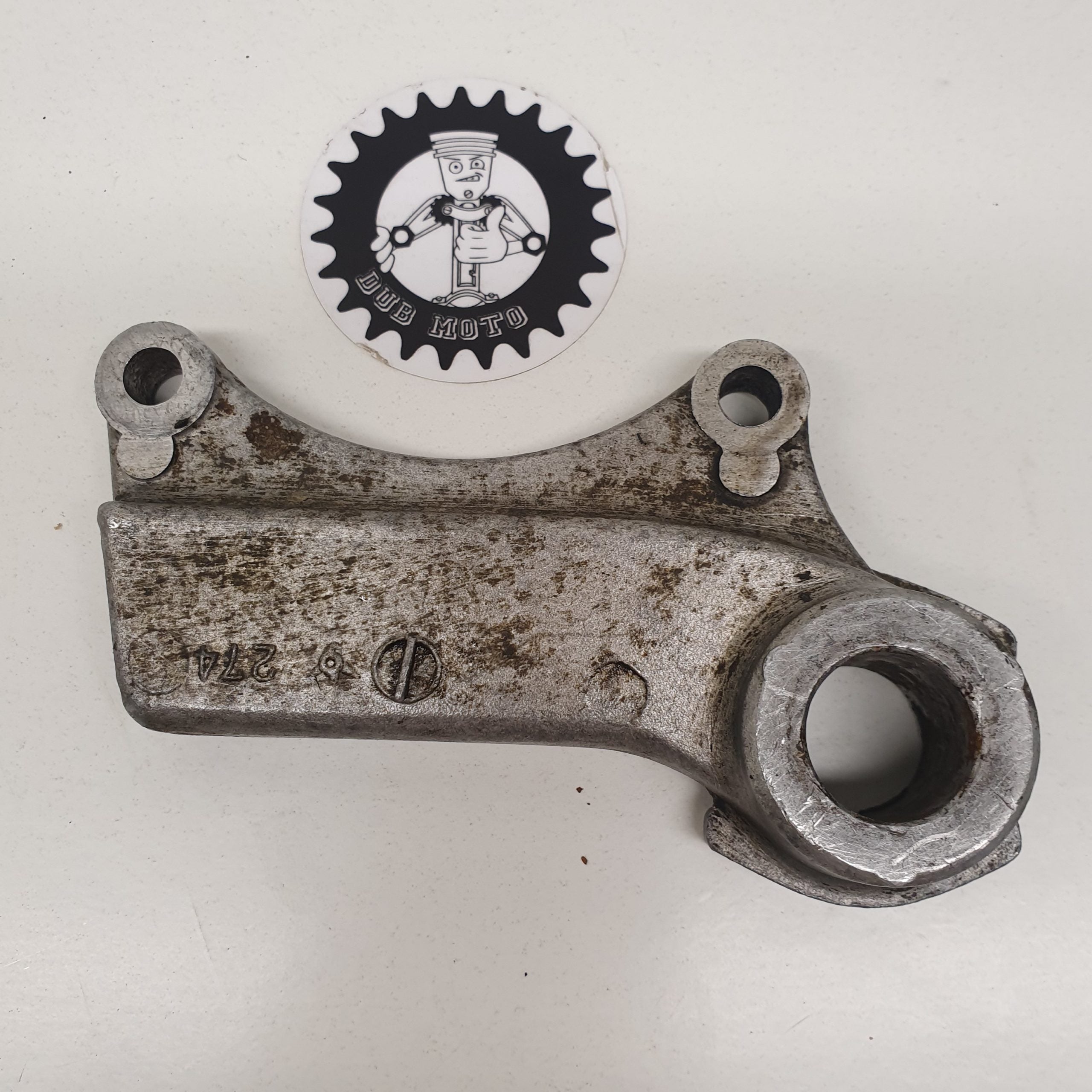 support etrier kawasaki 125 kdx 1991