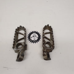 cale pied kawasaki 125 kdx 1991-1