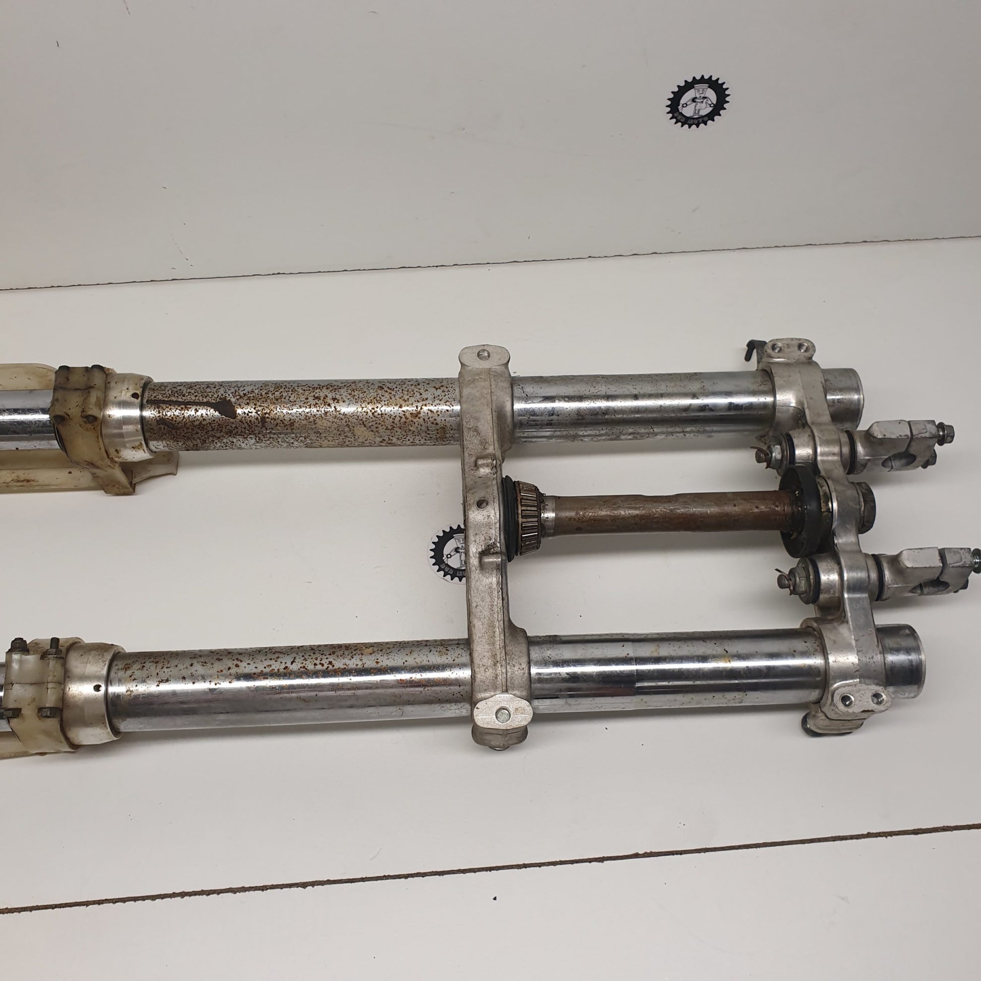 fourche en l'état kawasaki 125 kdx 1991-6