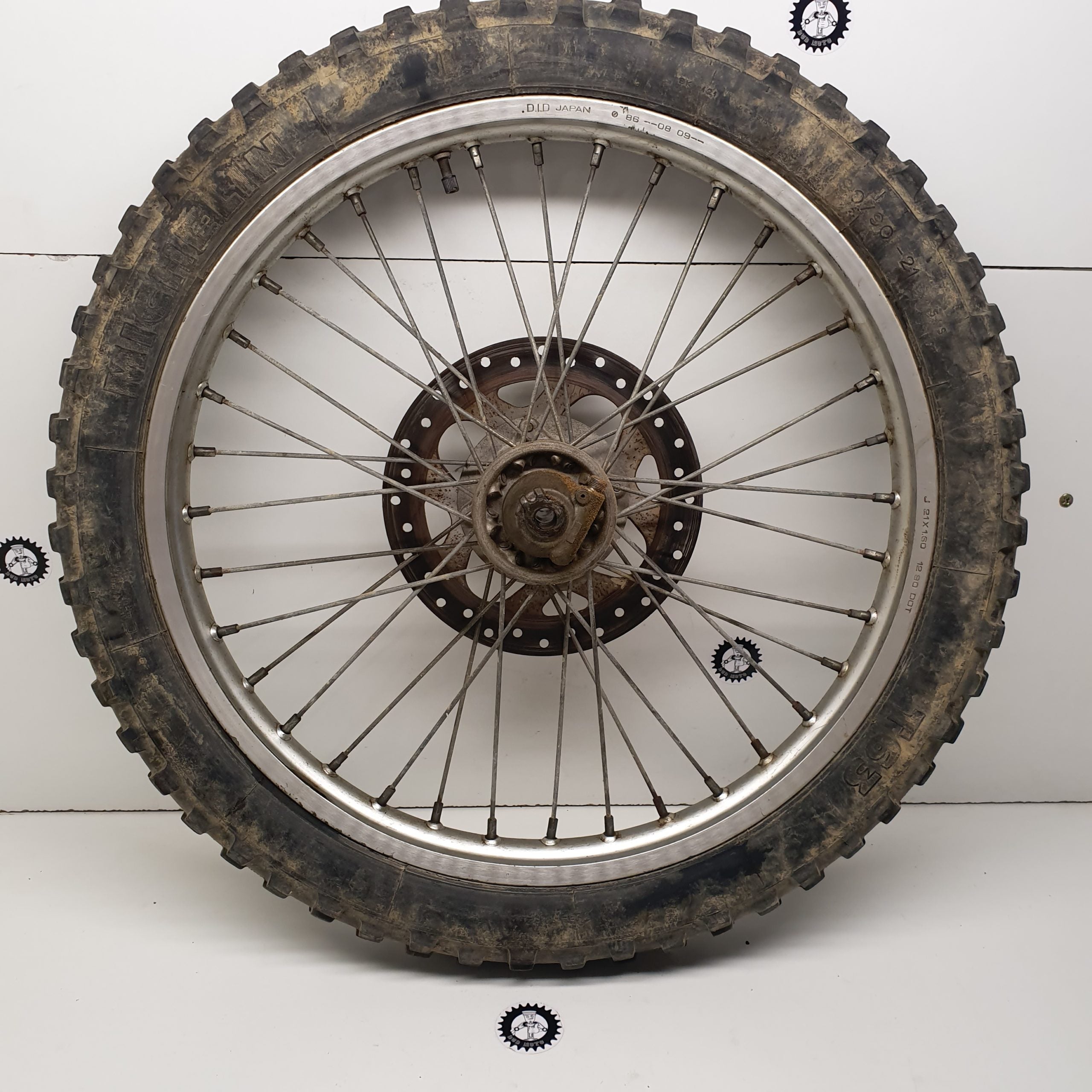roue avant kawasaki 125 kdx 1991