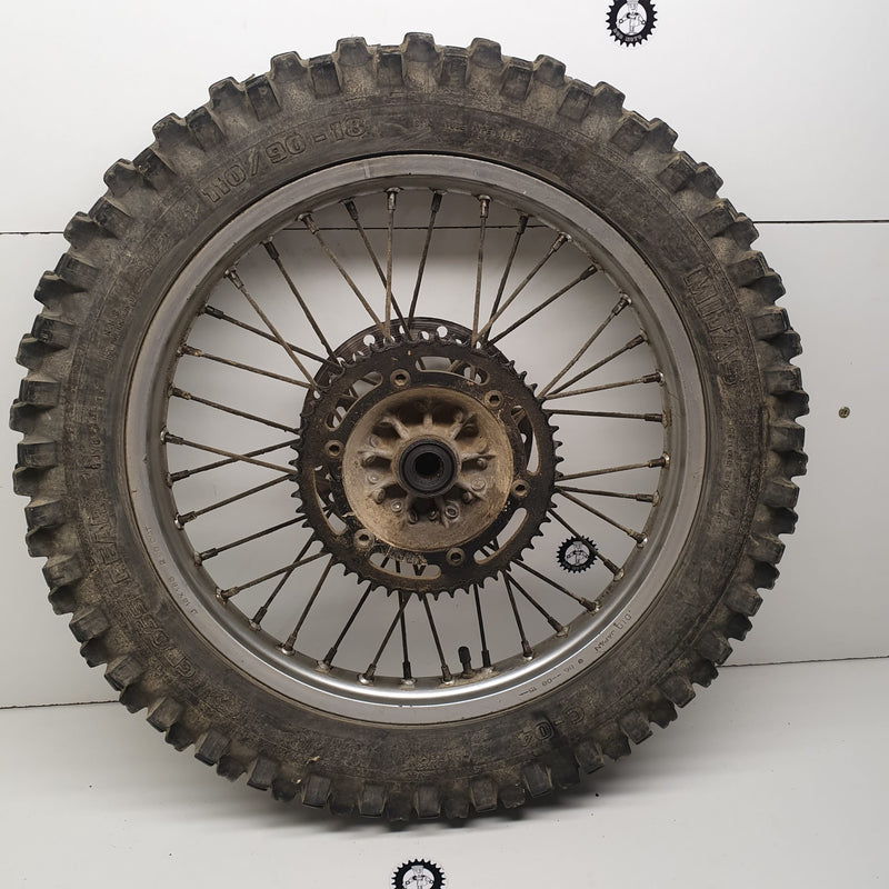roue arrière kawasaki 125 kdx 1991-1