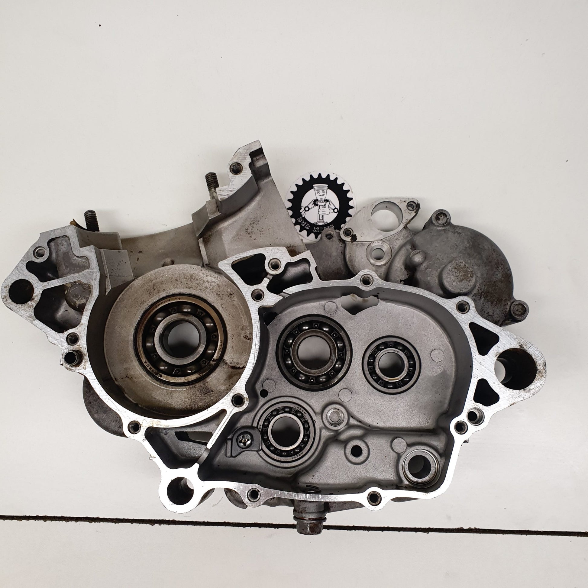carter moteur droit kawasaki 125 kdx 1991-3