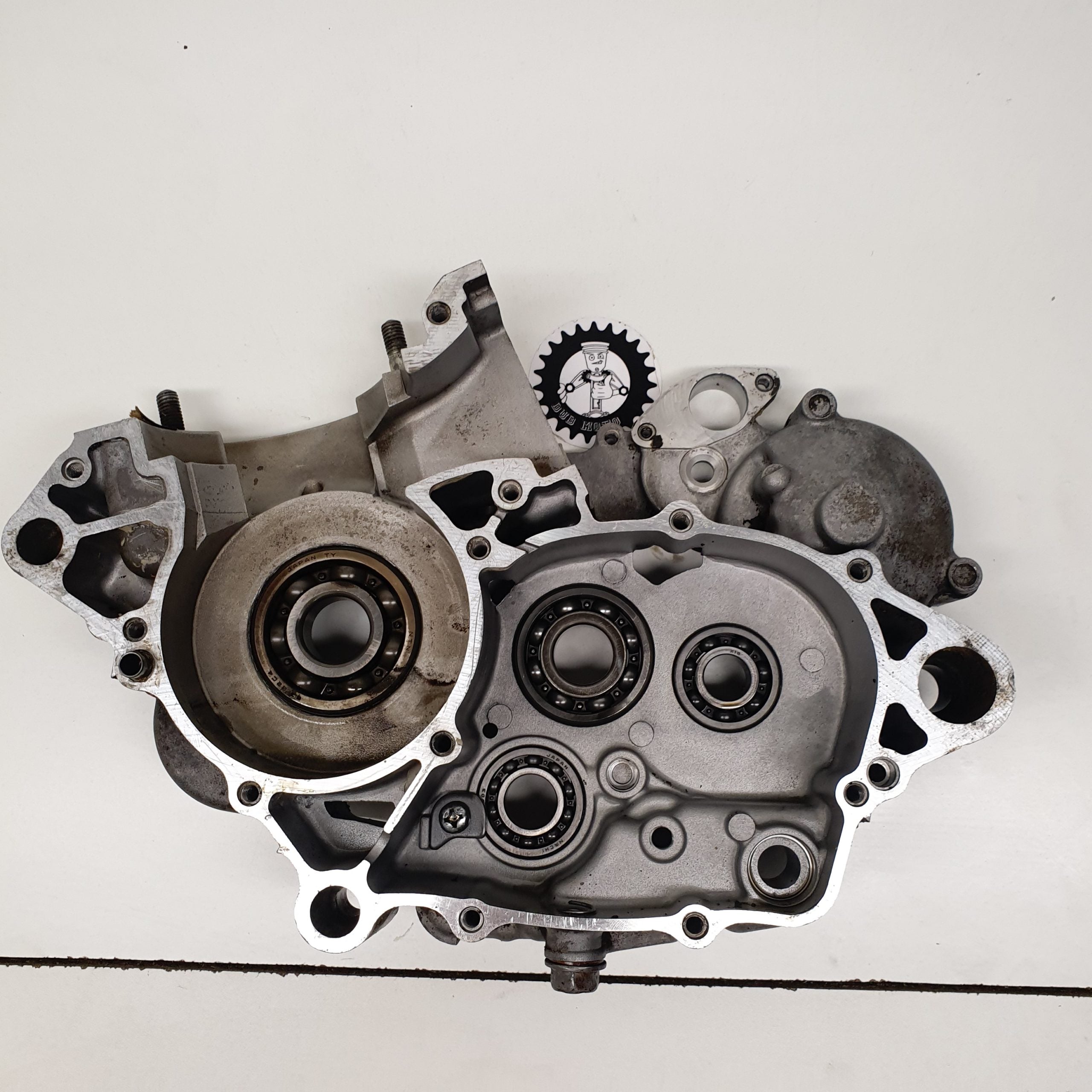 carter moteur droit kawasaki 125 kdx 1991-3