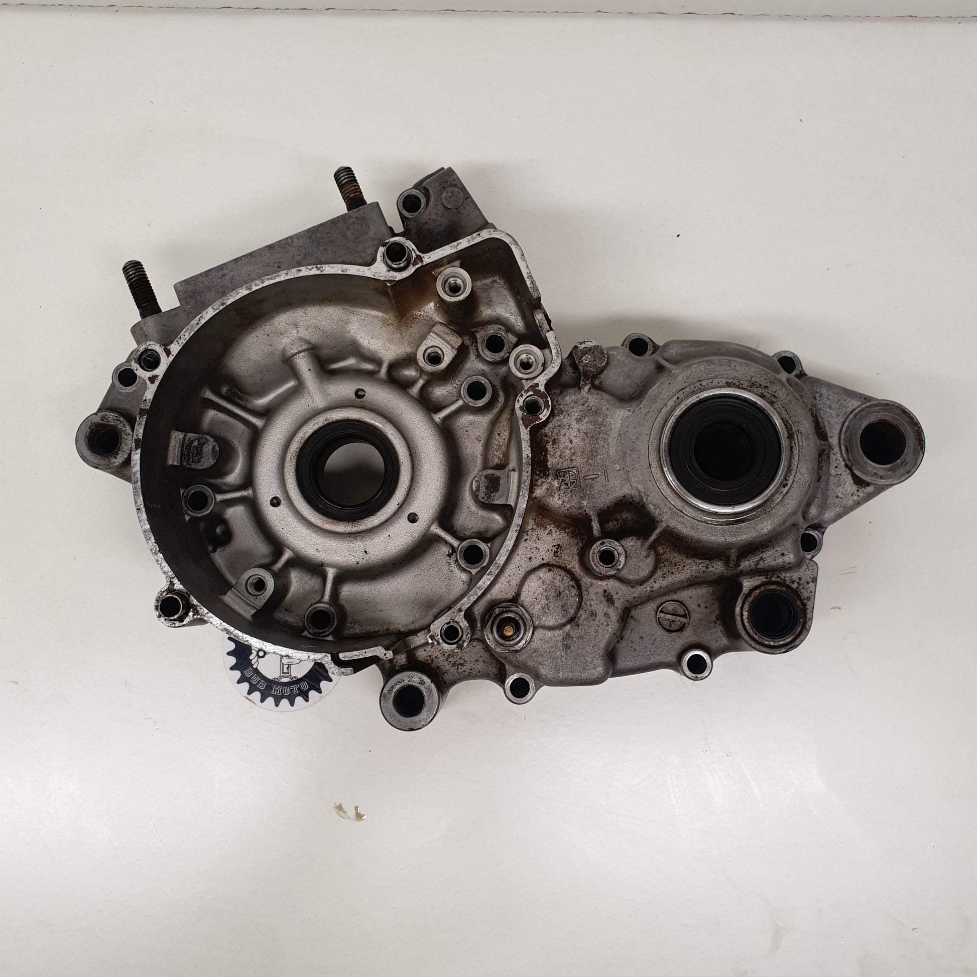 carter moteur gauche kawasaki 125 kdx 1991-1