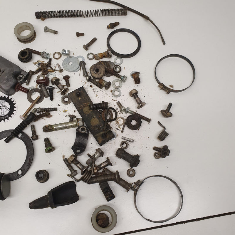 lot pieces kawasaki 125 kxd 1991-3