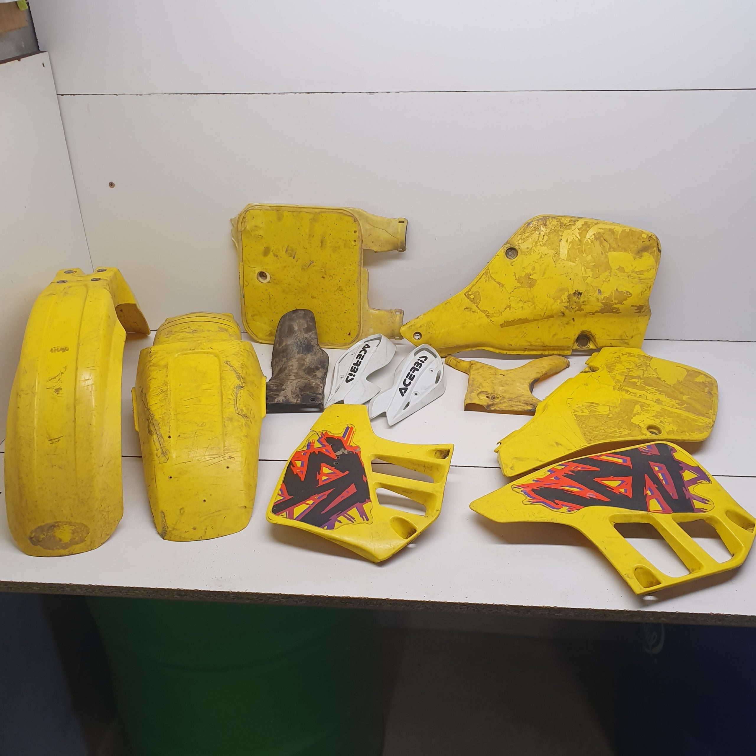 kit plastique suzuki 250 rm 1992-4