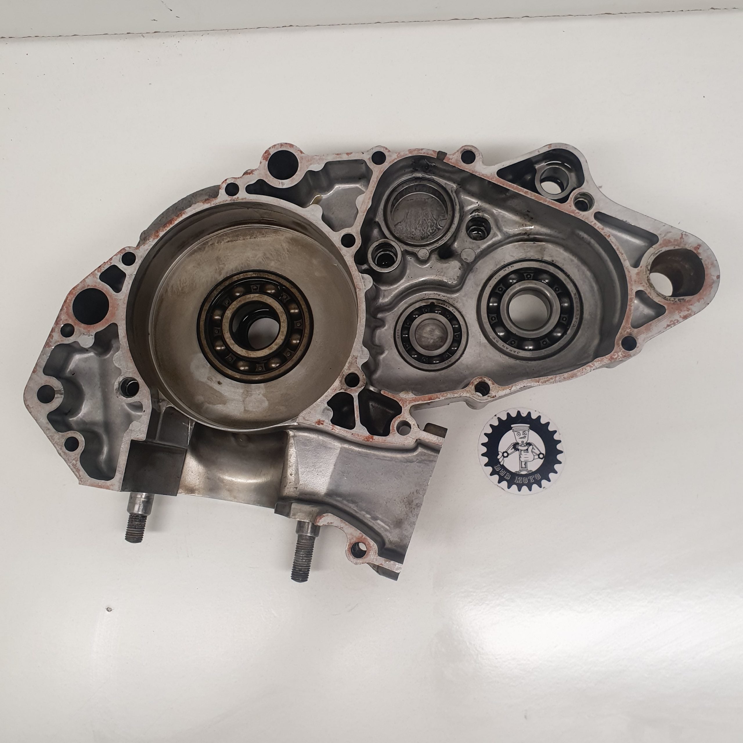 carter moteur gauche suzuki 250 rm 1992-3