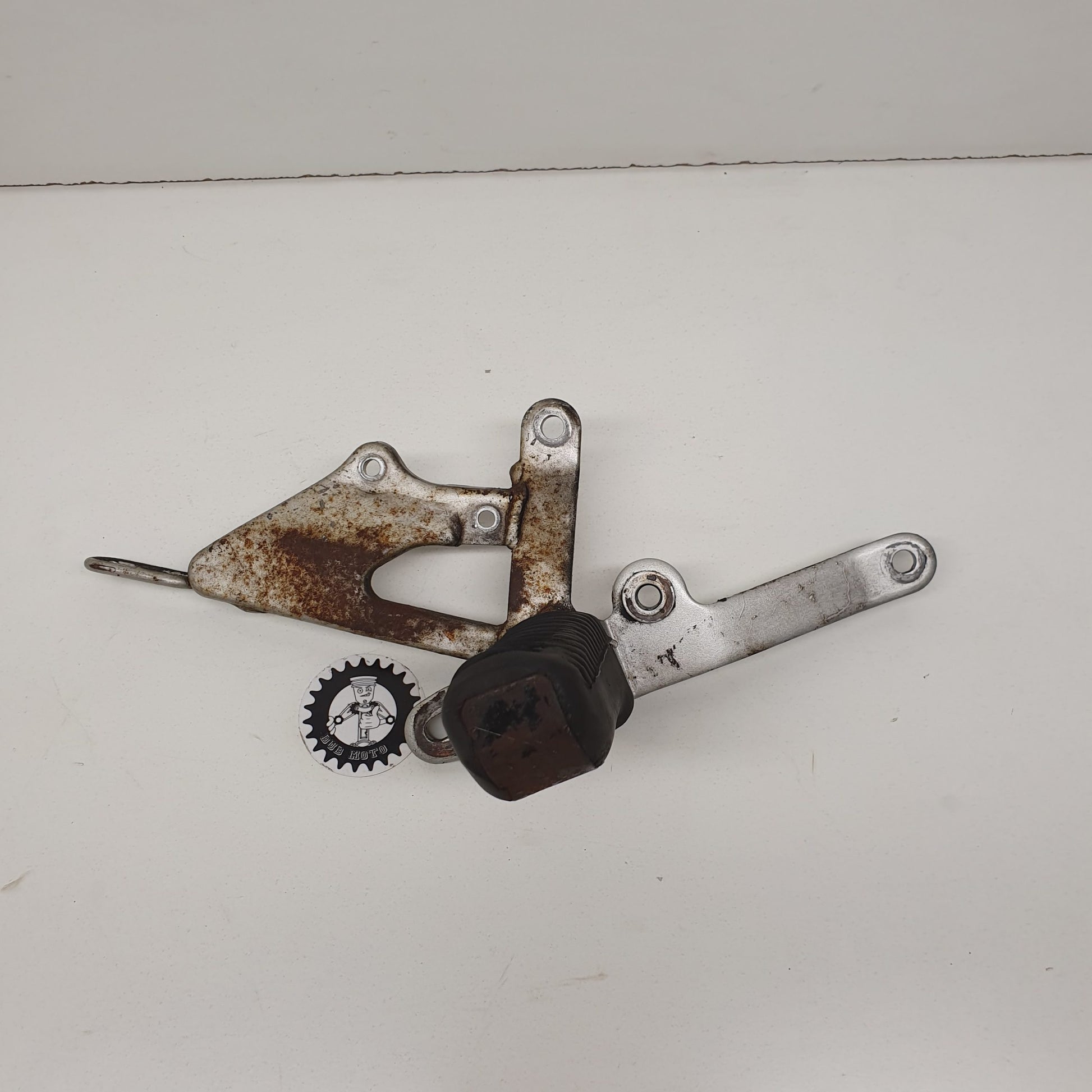 repose pied platine droite yamaha 125 tzr 1988-1