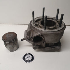 cylindre piston en l'état yamaha 125 tzr 1988-1