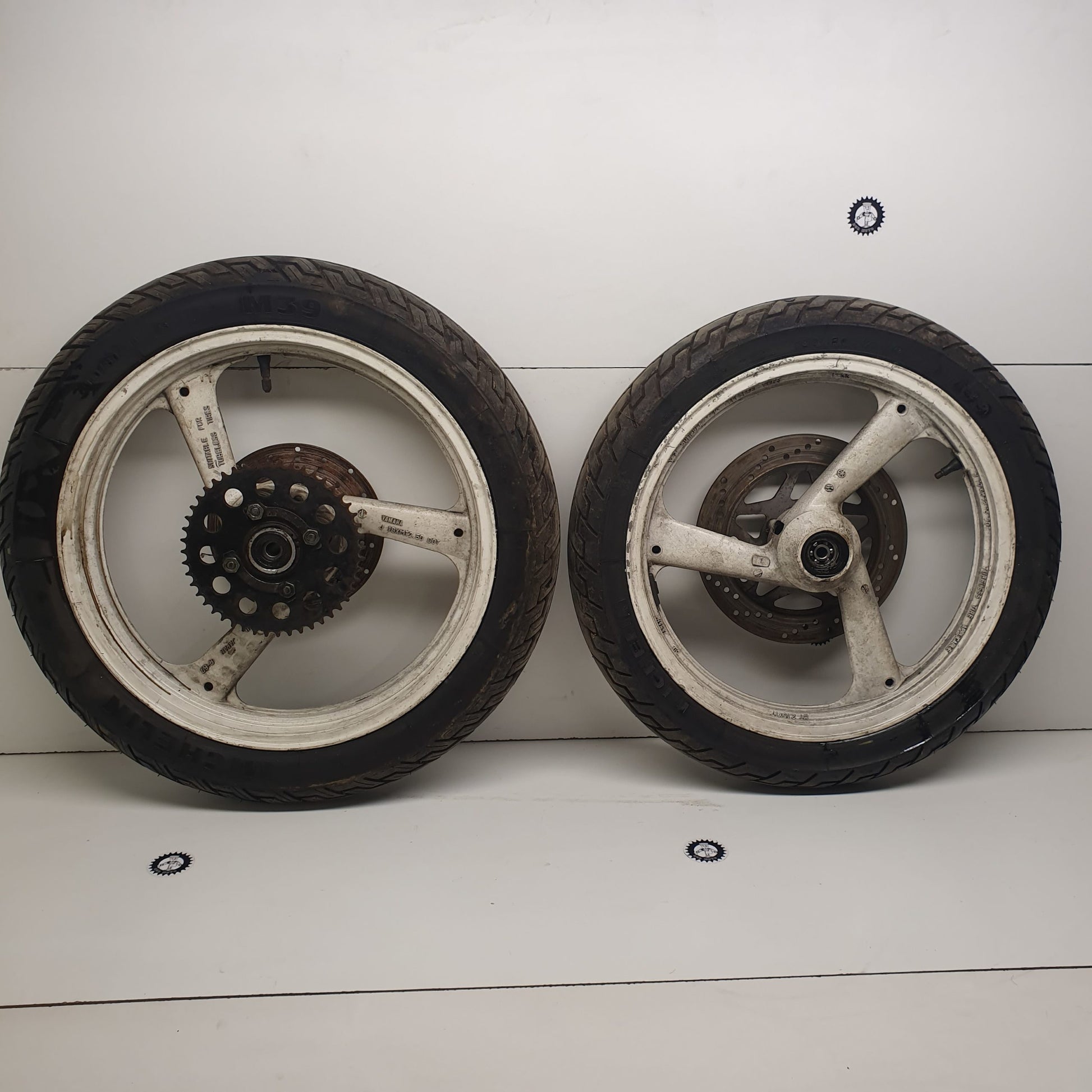 roues paire yamaha 125 tzr 1988-1