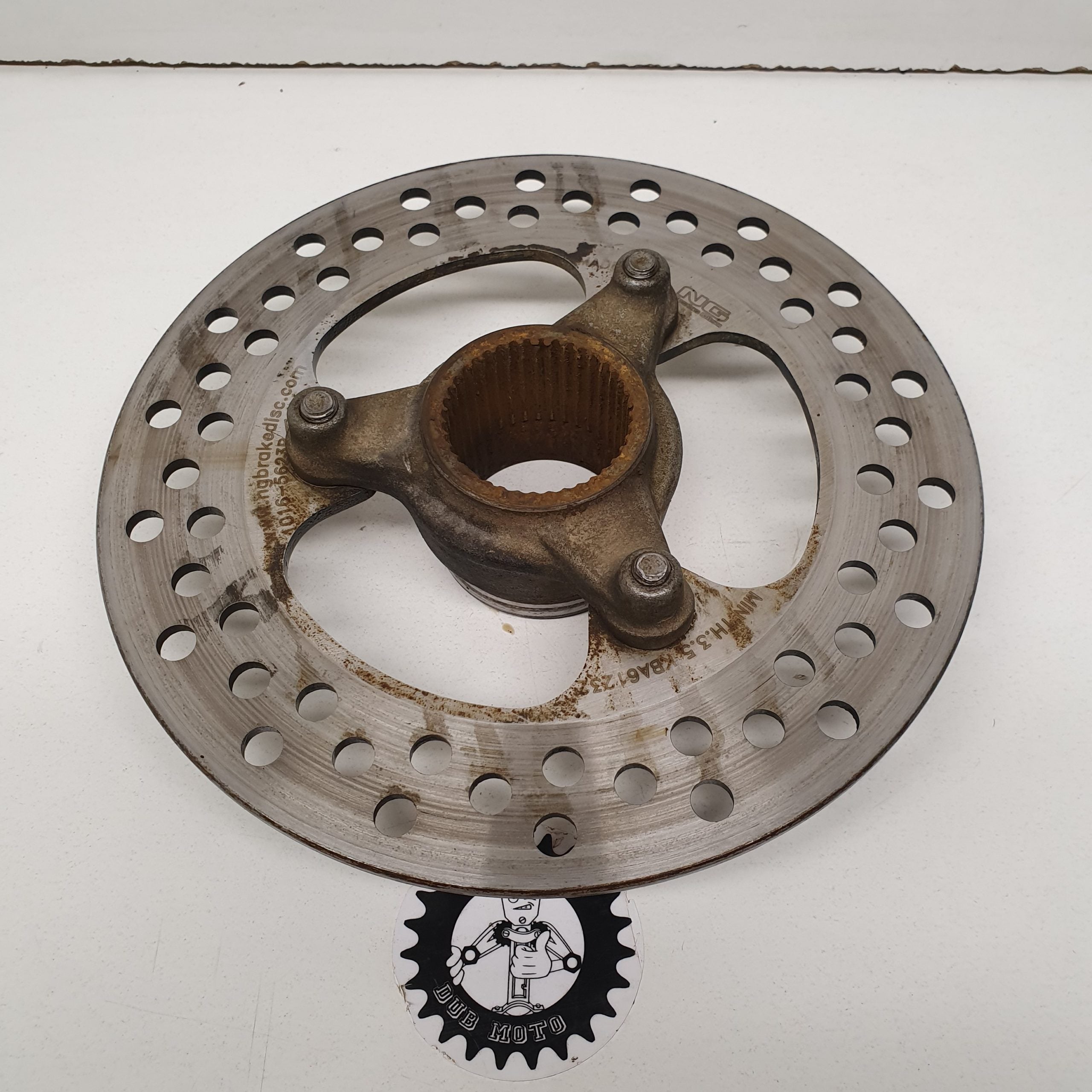 disque et support honda 450 trx