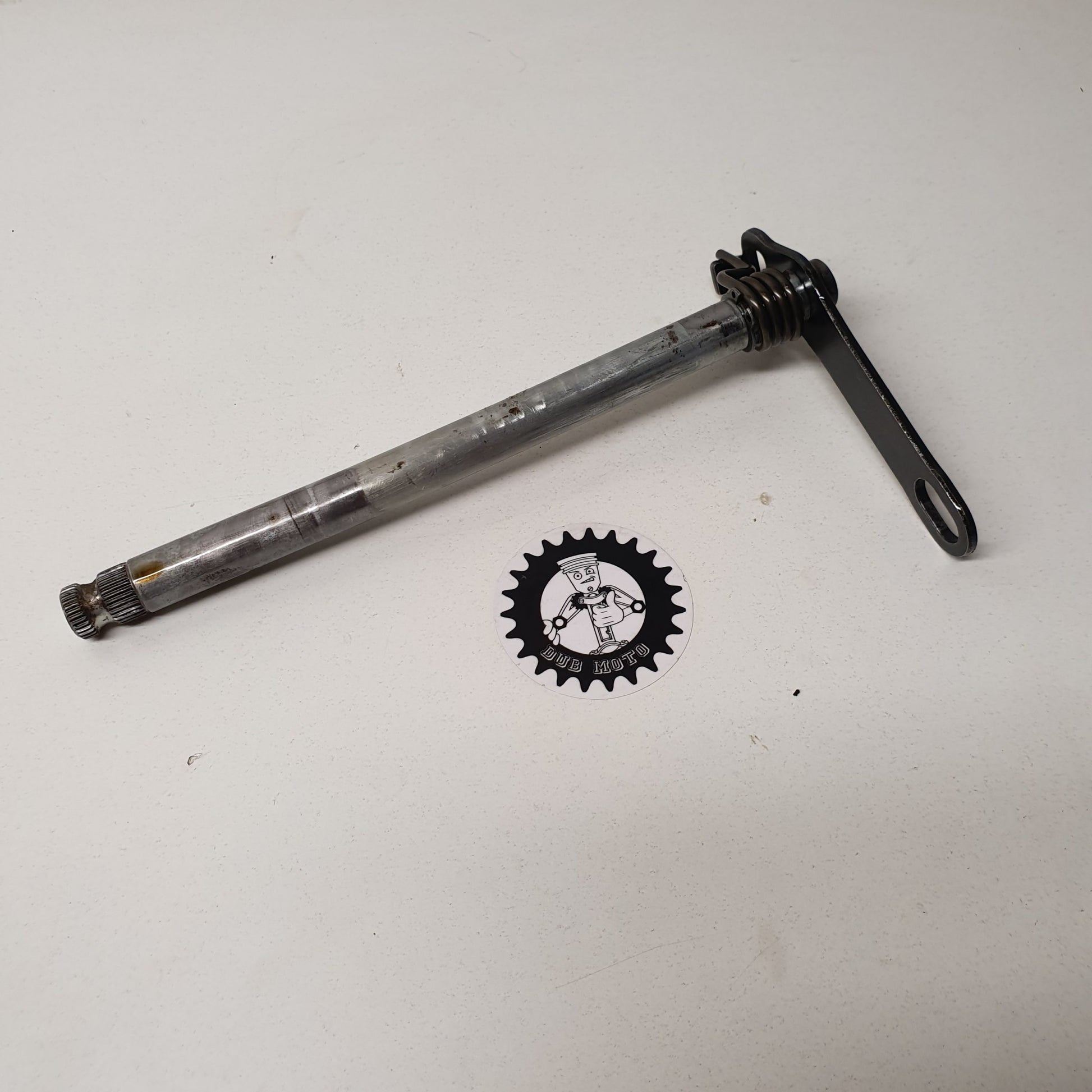 axe de selecteur en l'état honda 450 trx-1