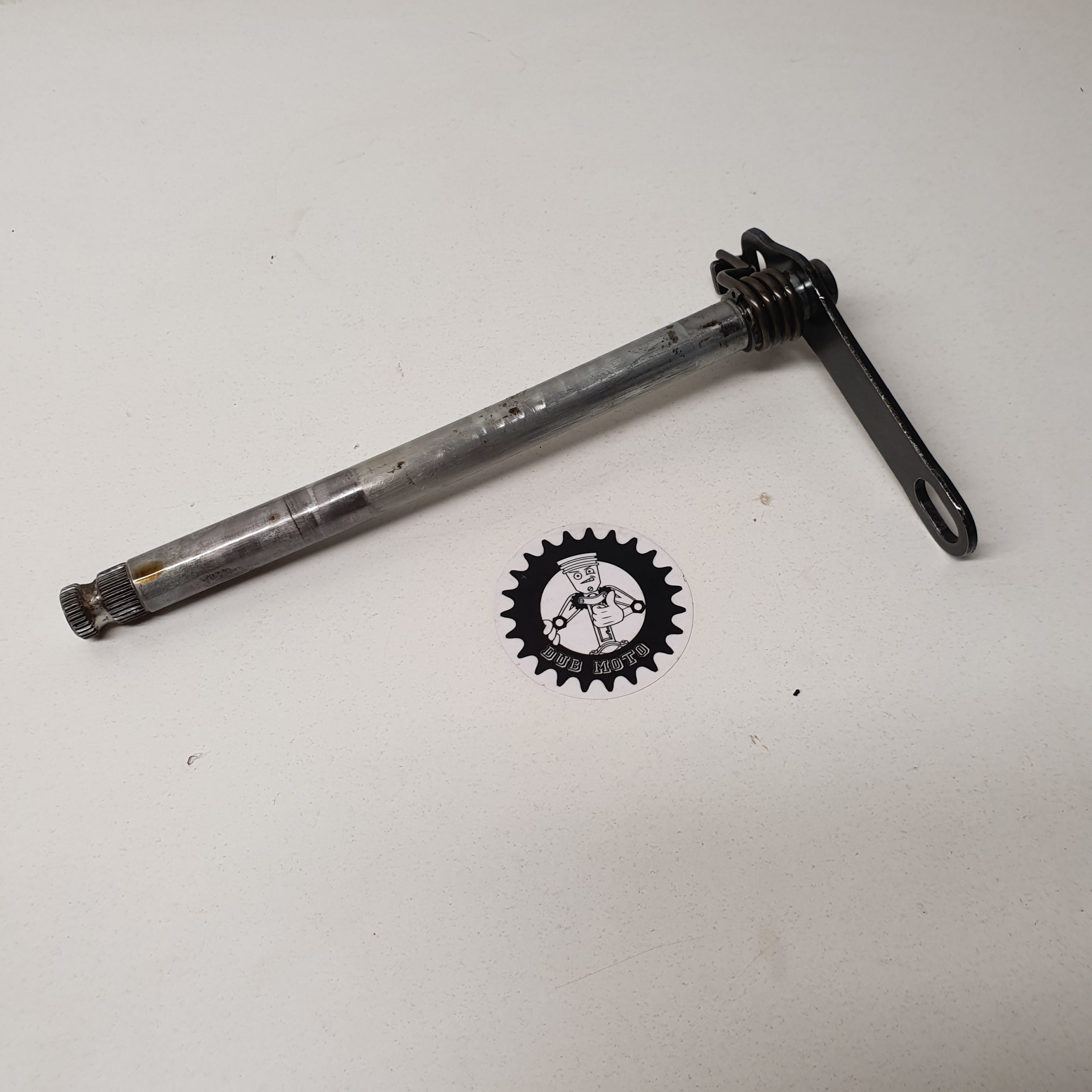axe de selecteur en l'état honda 450 trx