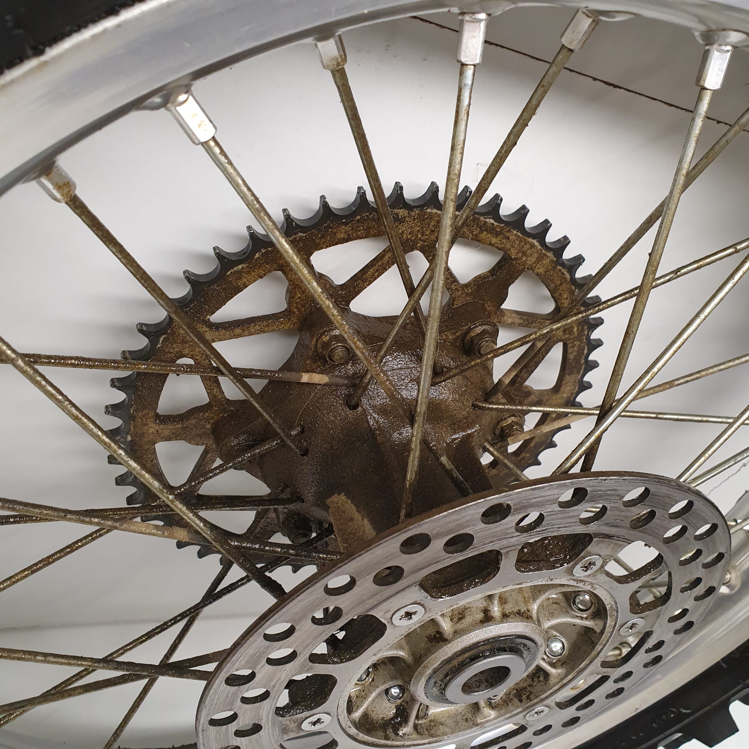 roue arrière suzuki 125 rm 1990