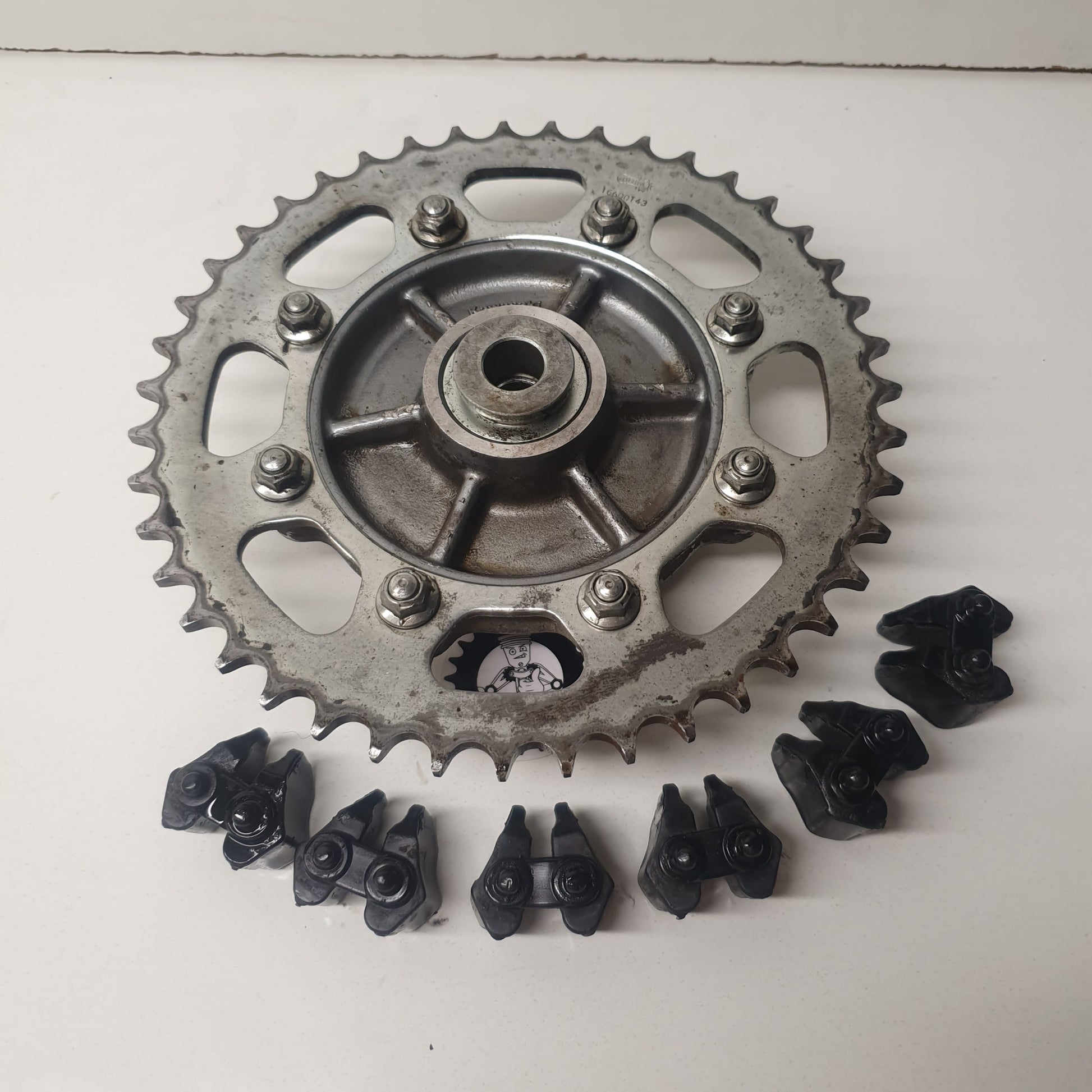 couronne kawasaki 650 klr 1996-1