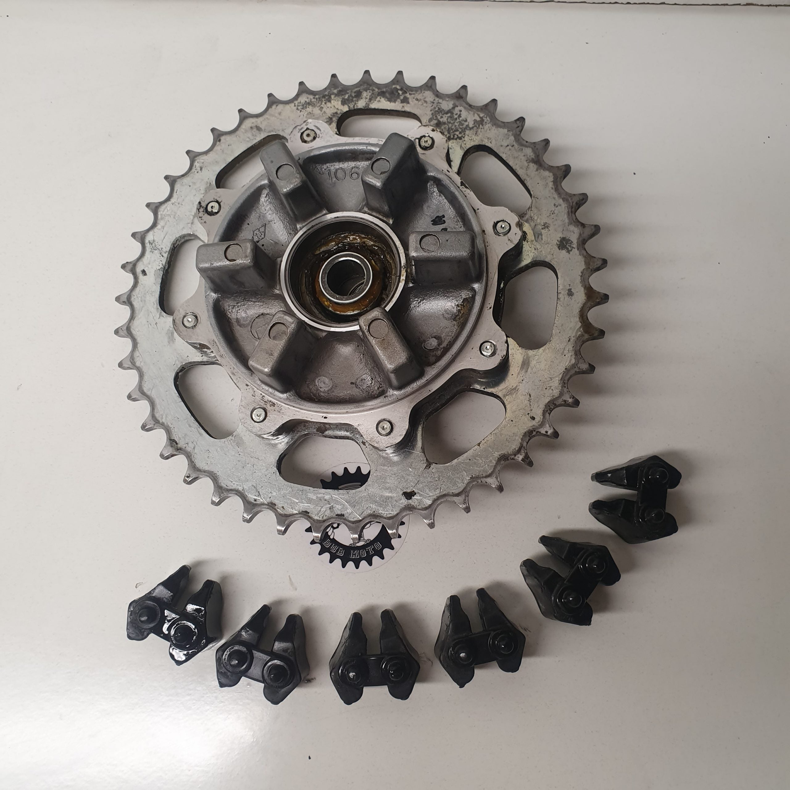 couronne kawasaki 650 klr 1996