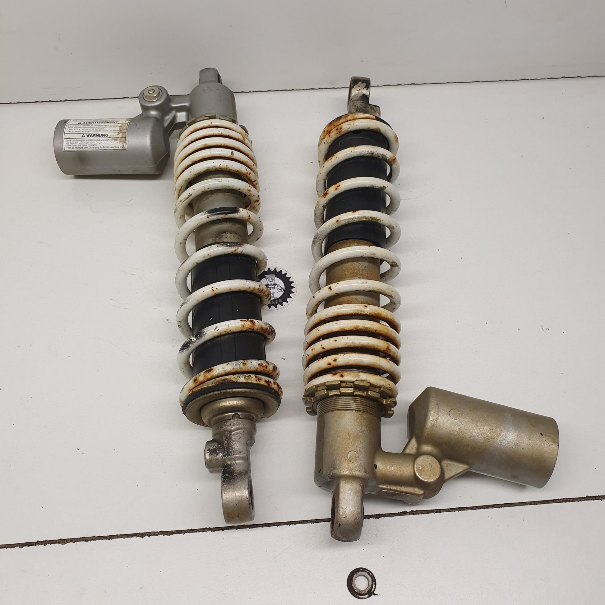 paire amortisseurs avant suzuki 450 ltr-2