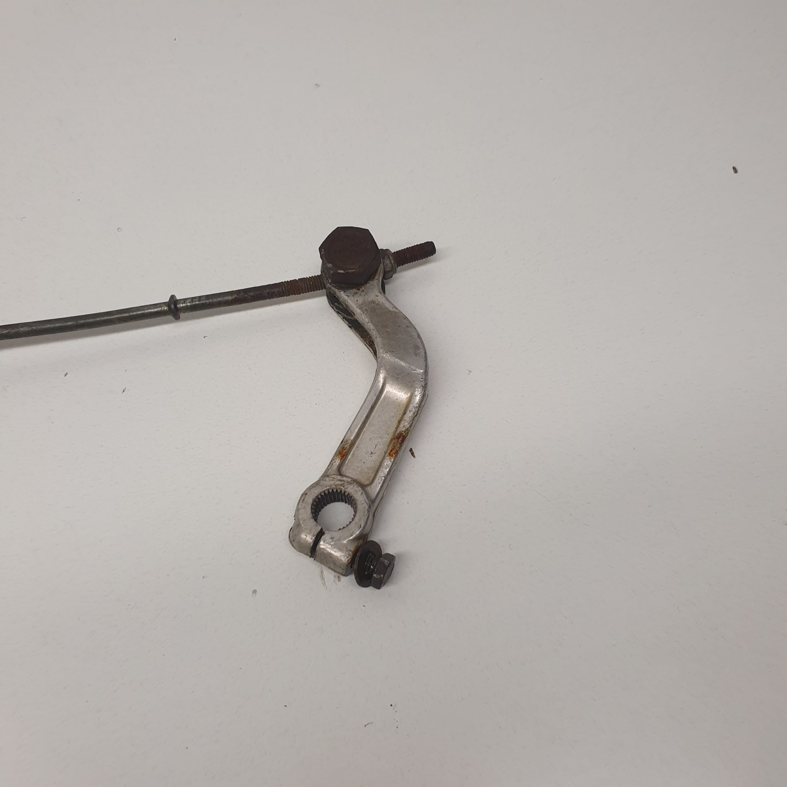 commande frein arrière et poignée accélérateur  yamaha 125 yz 1985