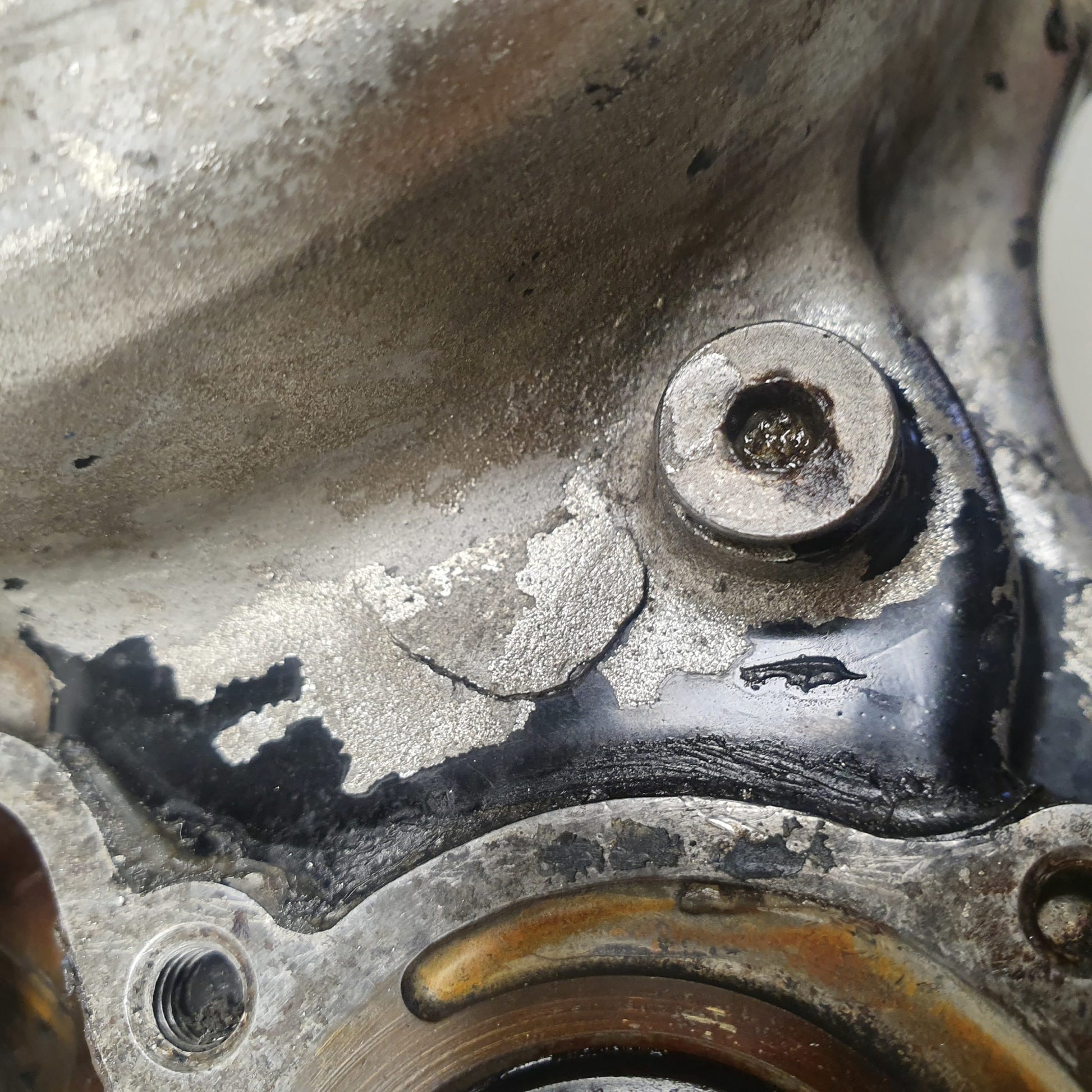 carter embrayage en l'etat yamaha 125 yz 1981-4