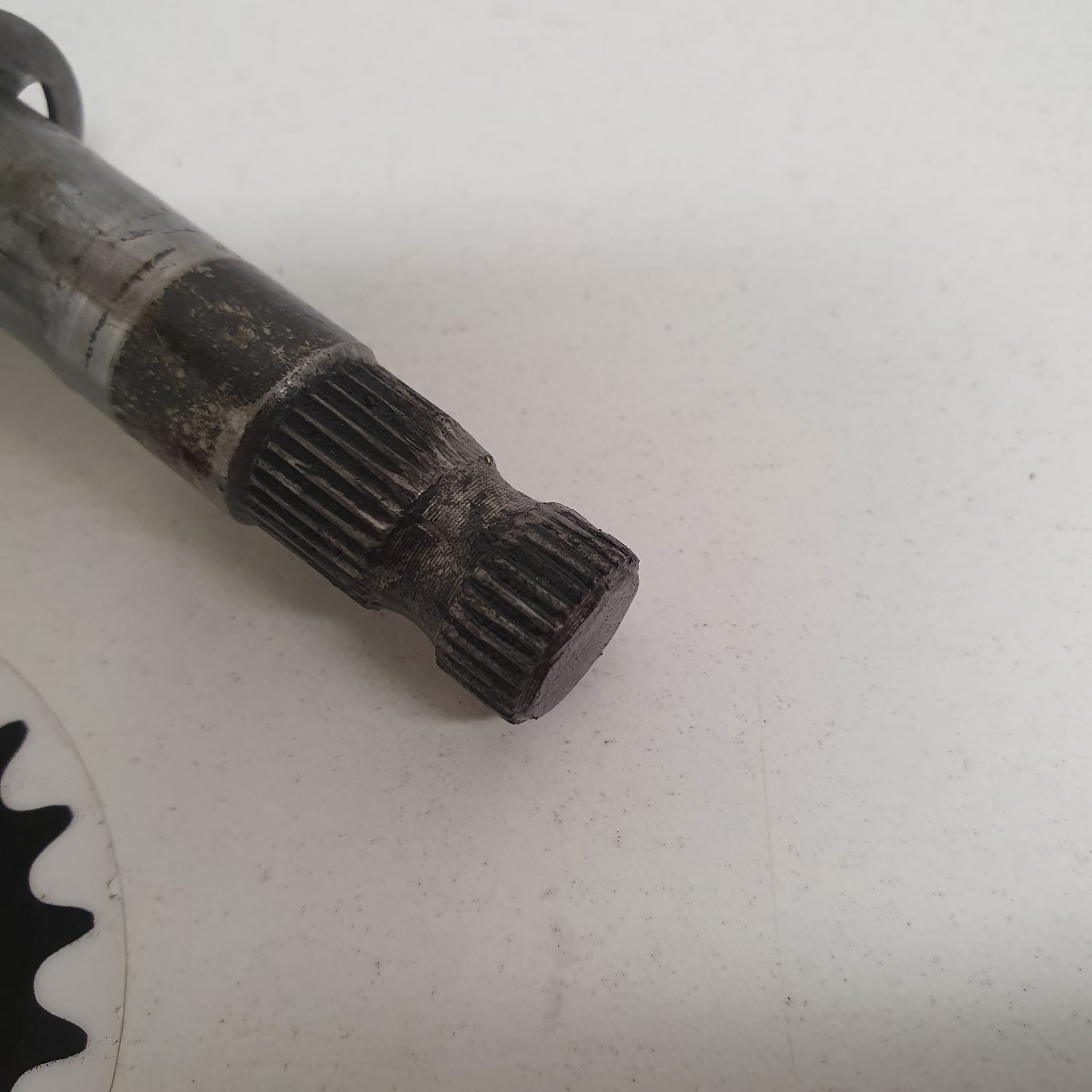 axe de selecteur yamaha 125 yz 1985