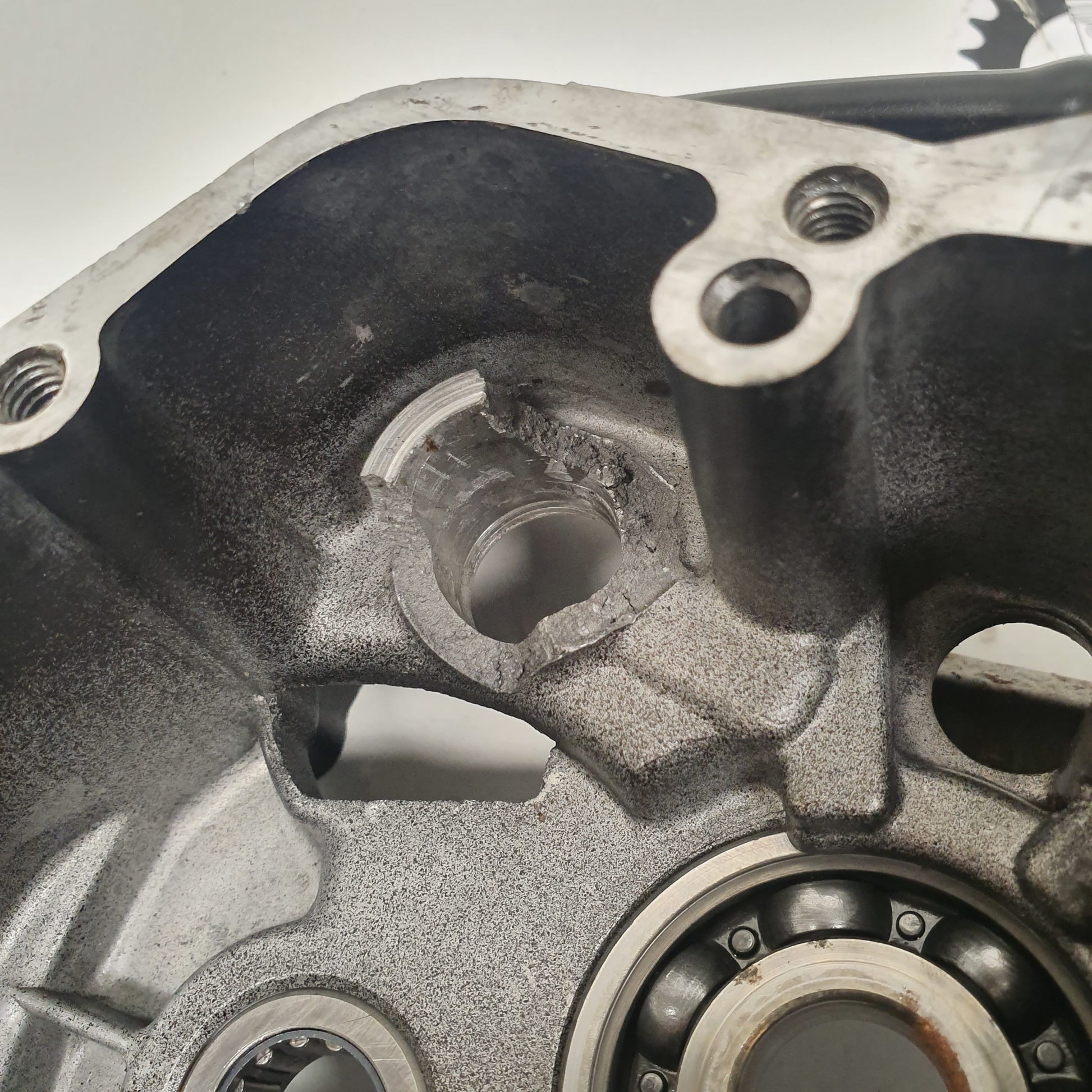 carter moteur droit yamaha 125 yz 1985-3