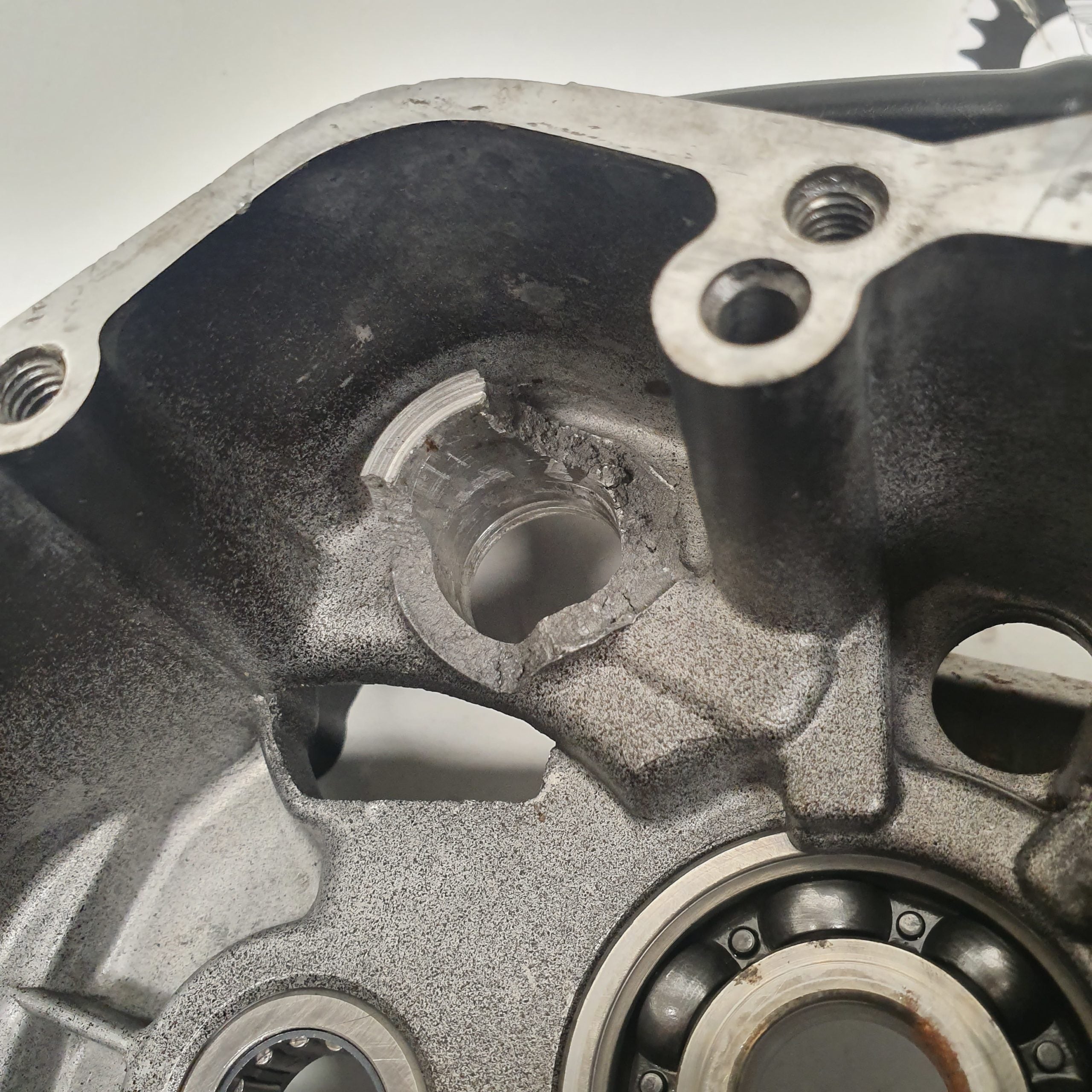 carter moteur droit yamaha 125 yz 1985-3