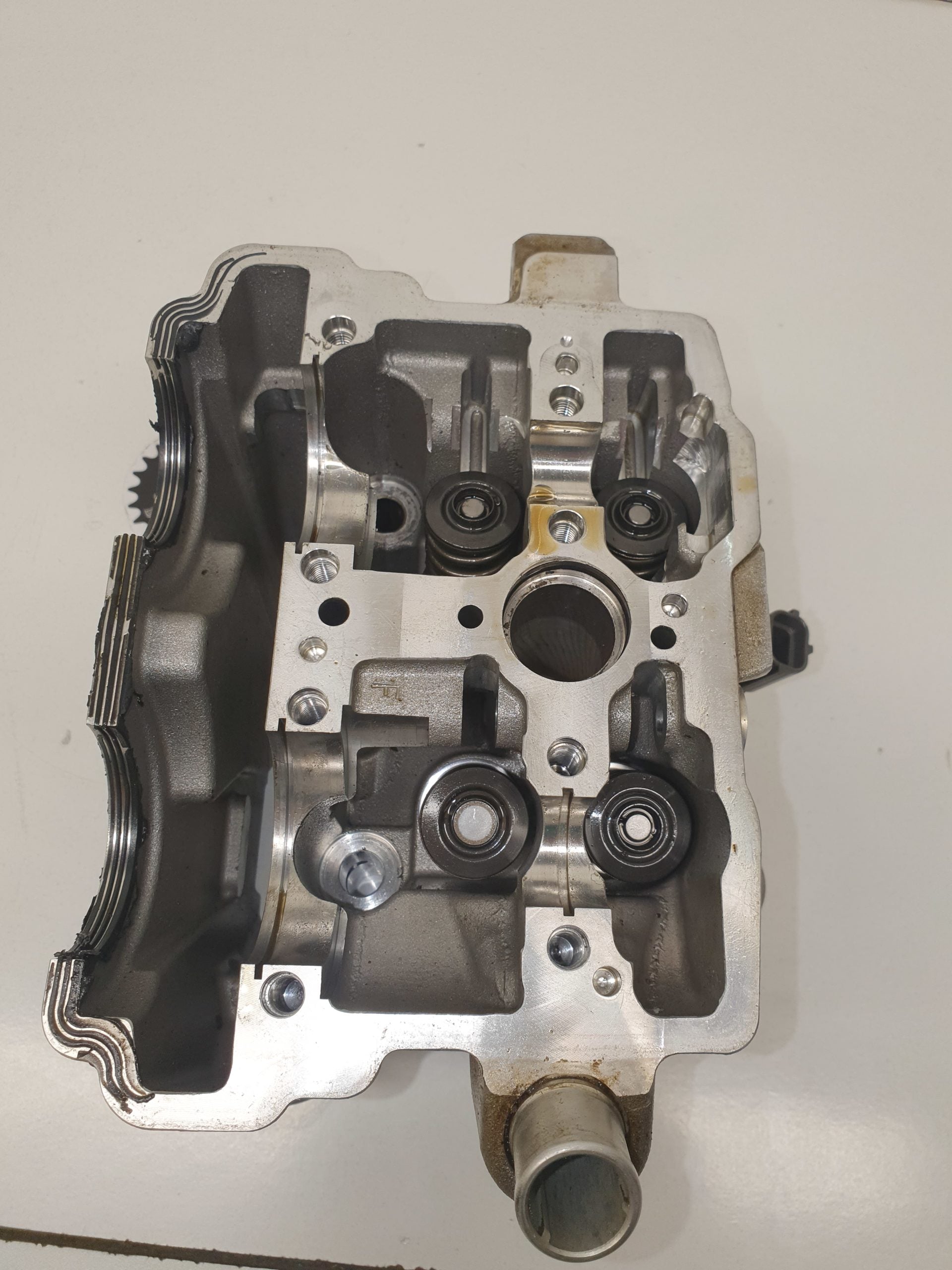 culasse en l'état ktm 350 sxf 2011-3