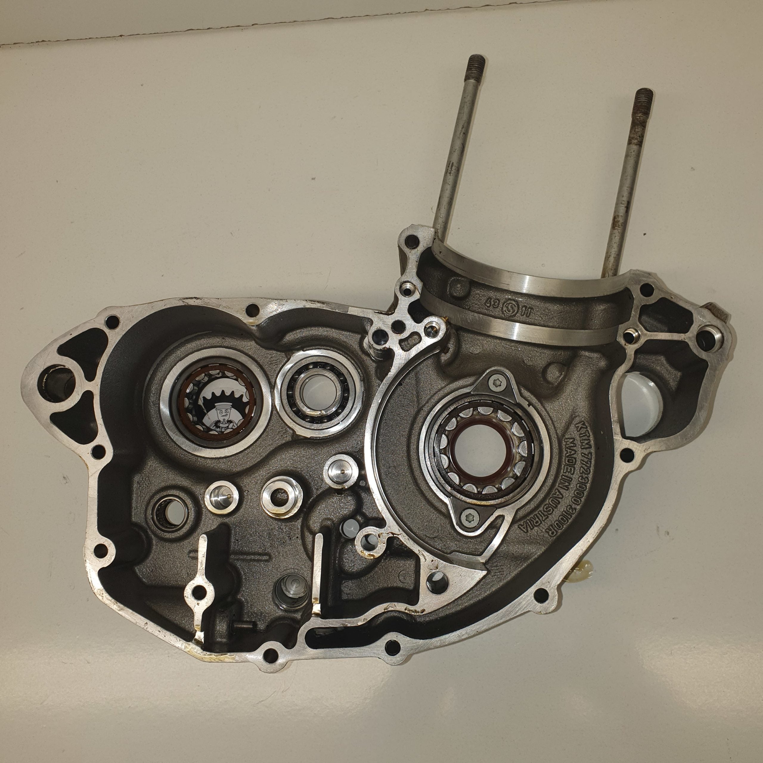 carter moteur gauche ktm 350 sxf 2011-3