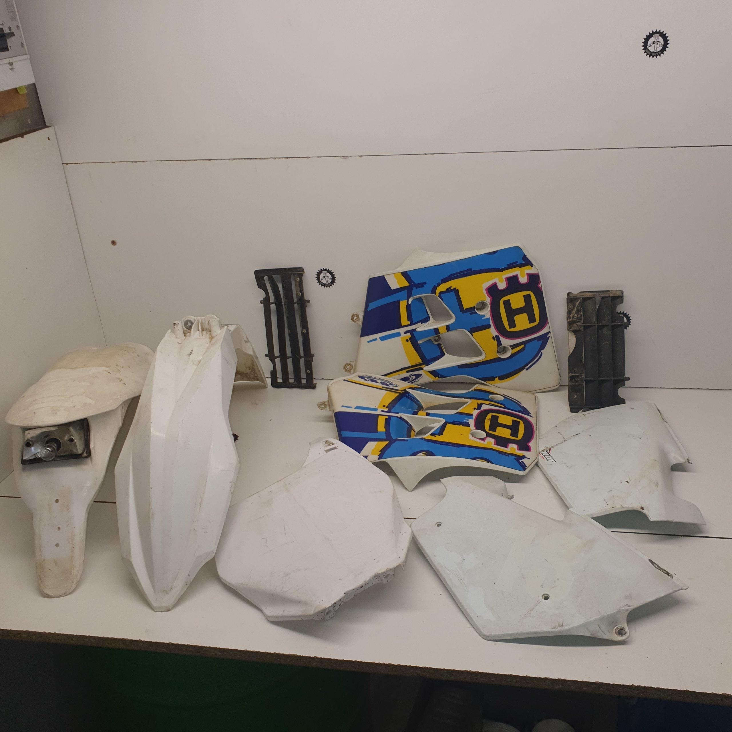 lot plastique husqvarna 360 wr 1993