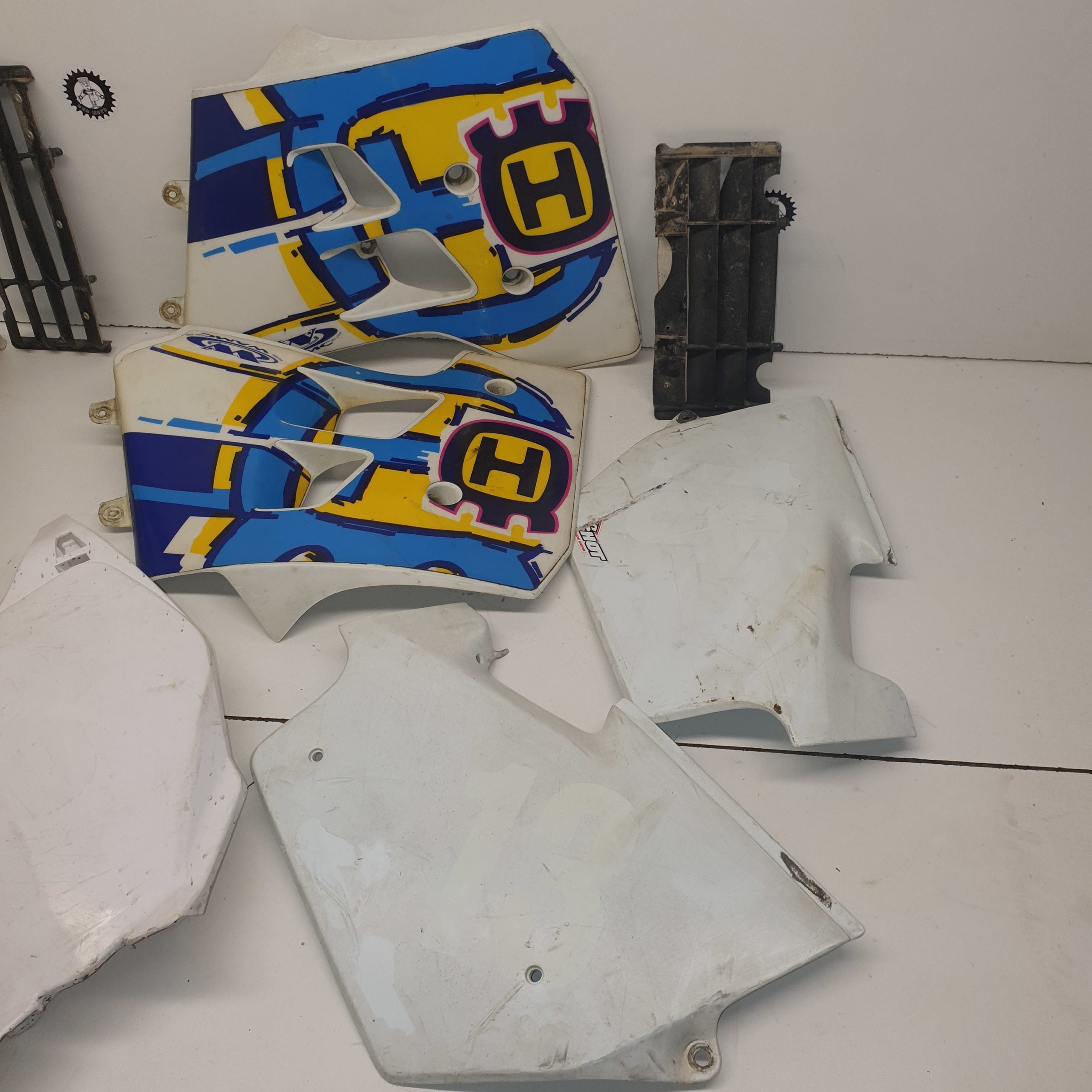 lot plastique husqvarna 360 wr 1993