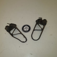 cales pieds husqvarna 360 wr 1993-1