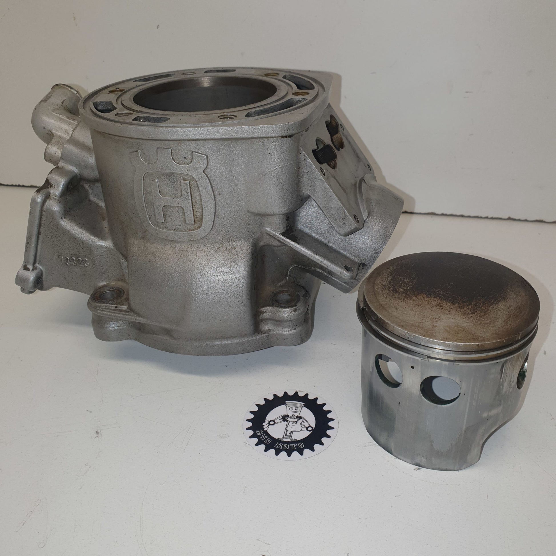 cylindre piston en l'état husqvarna 360 wr 1993-3