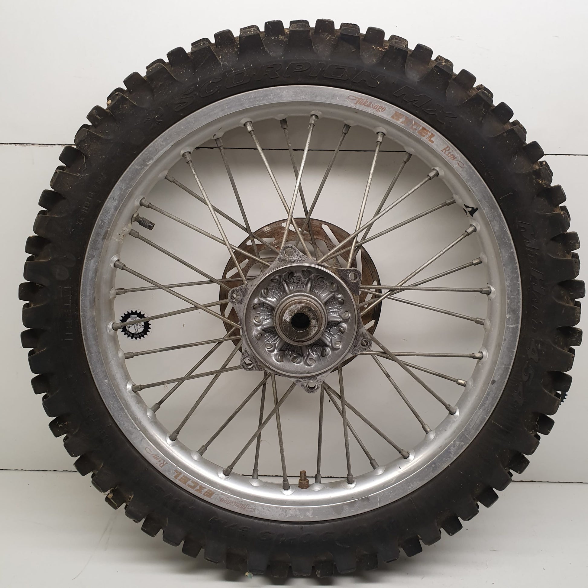 roue arrière excel ktm 125 sx 1995-1