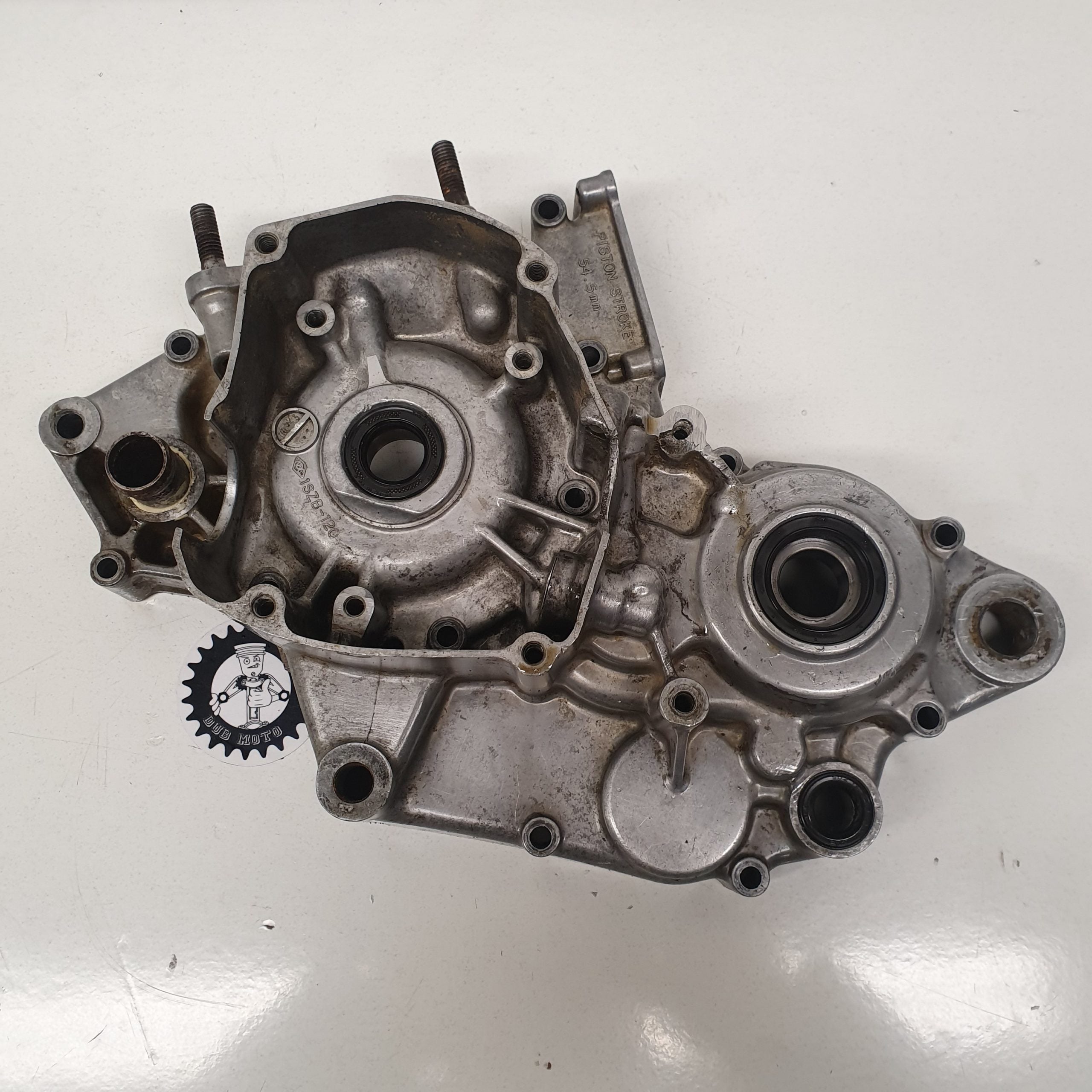 carter moteur gauche suzuki 125 rm 2000
