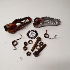 cales pieds ktm 125 gs 89-91-1