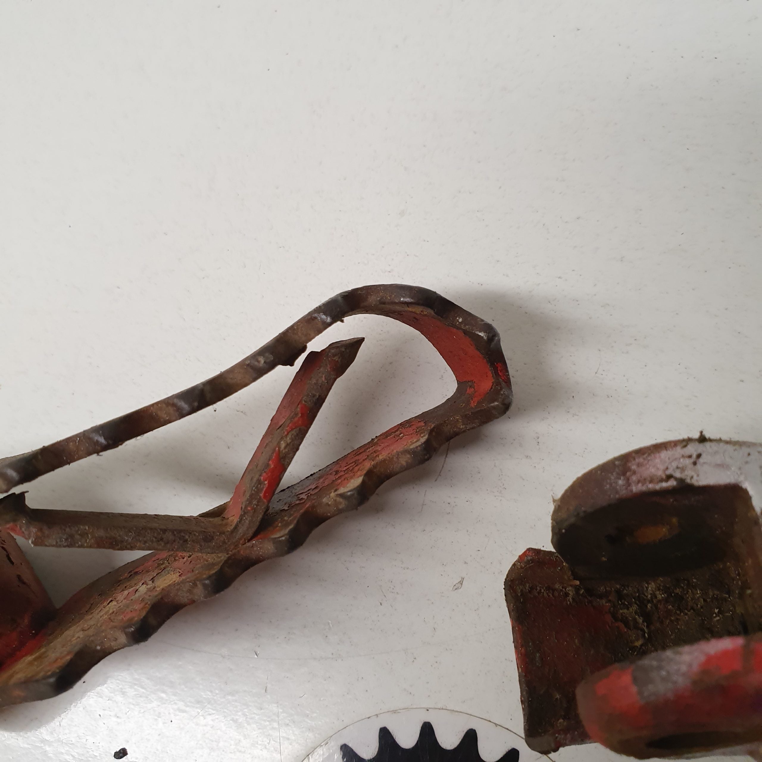 cales pieds ktm 125 gs 89-91