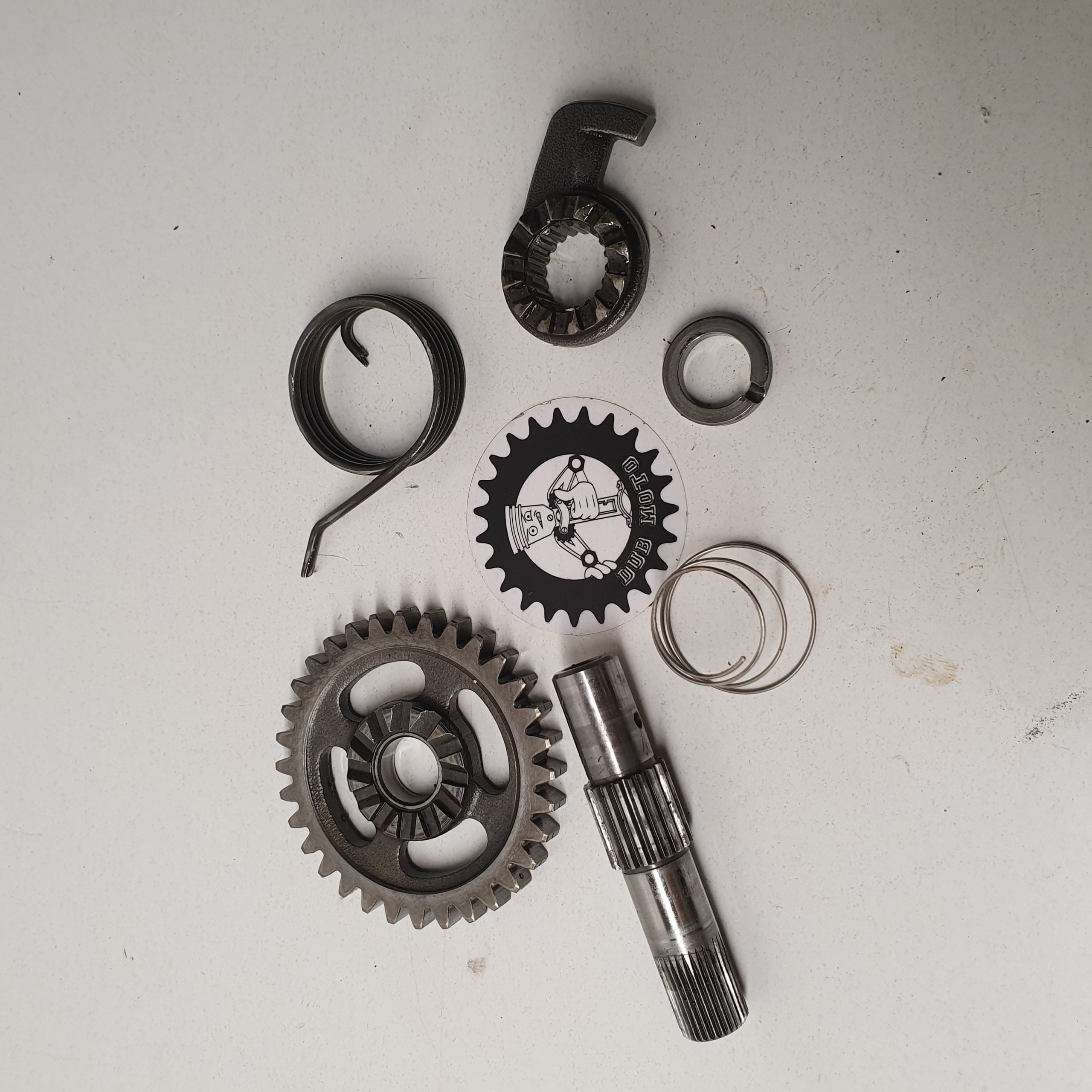 axe de kick ktm 125 gs 87-91 502