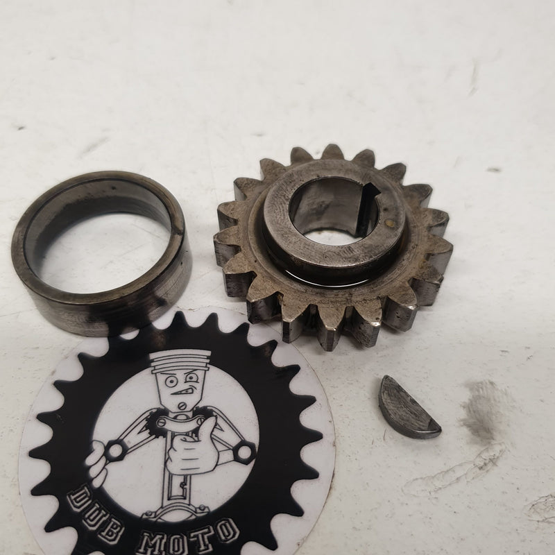 pignon ktm 125 gs 89-91 502-1