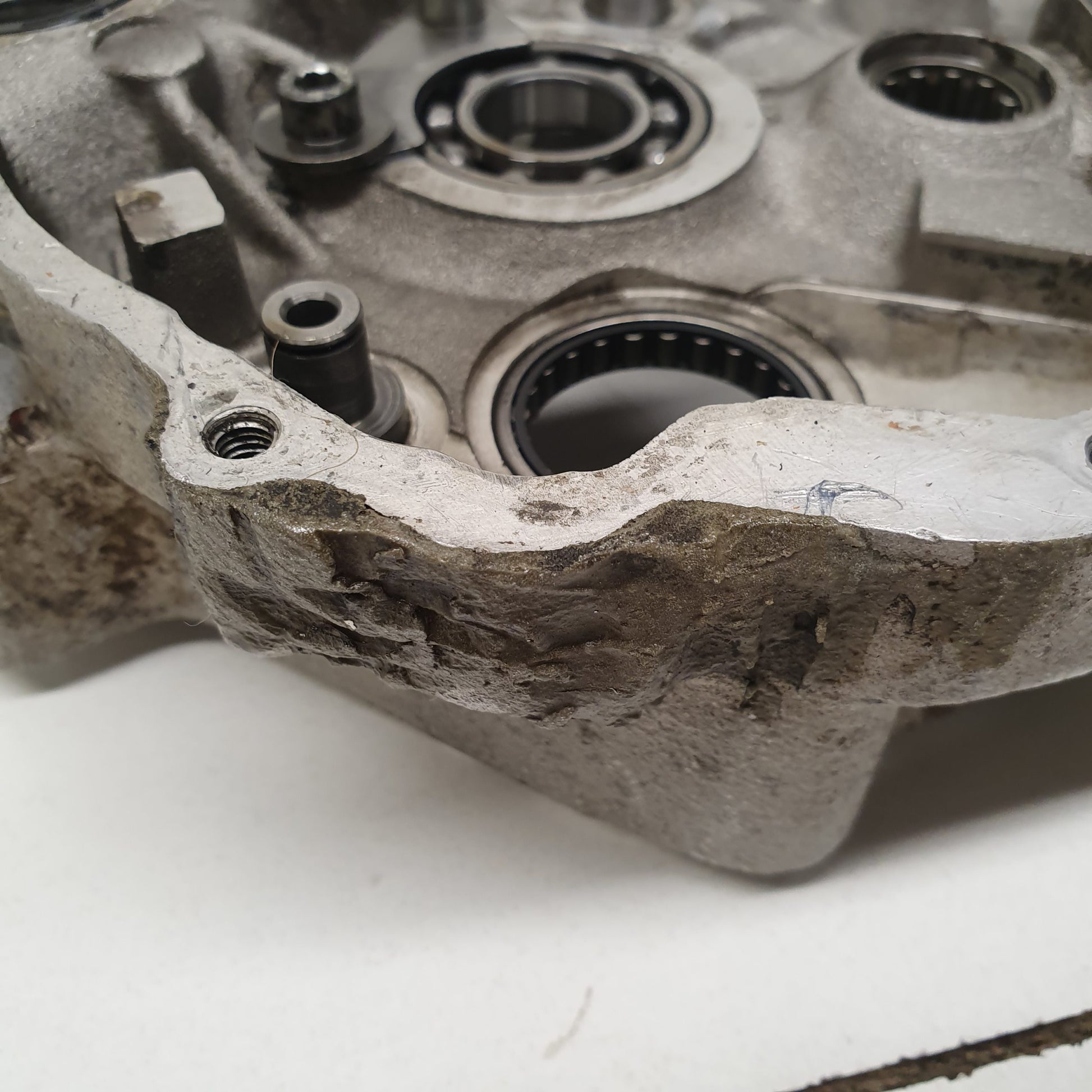 carter moteur gauche ktm 125 gs 89 -91 502-3