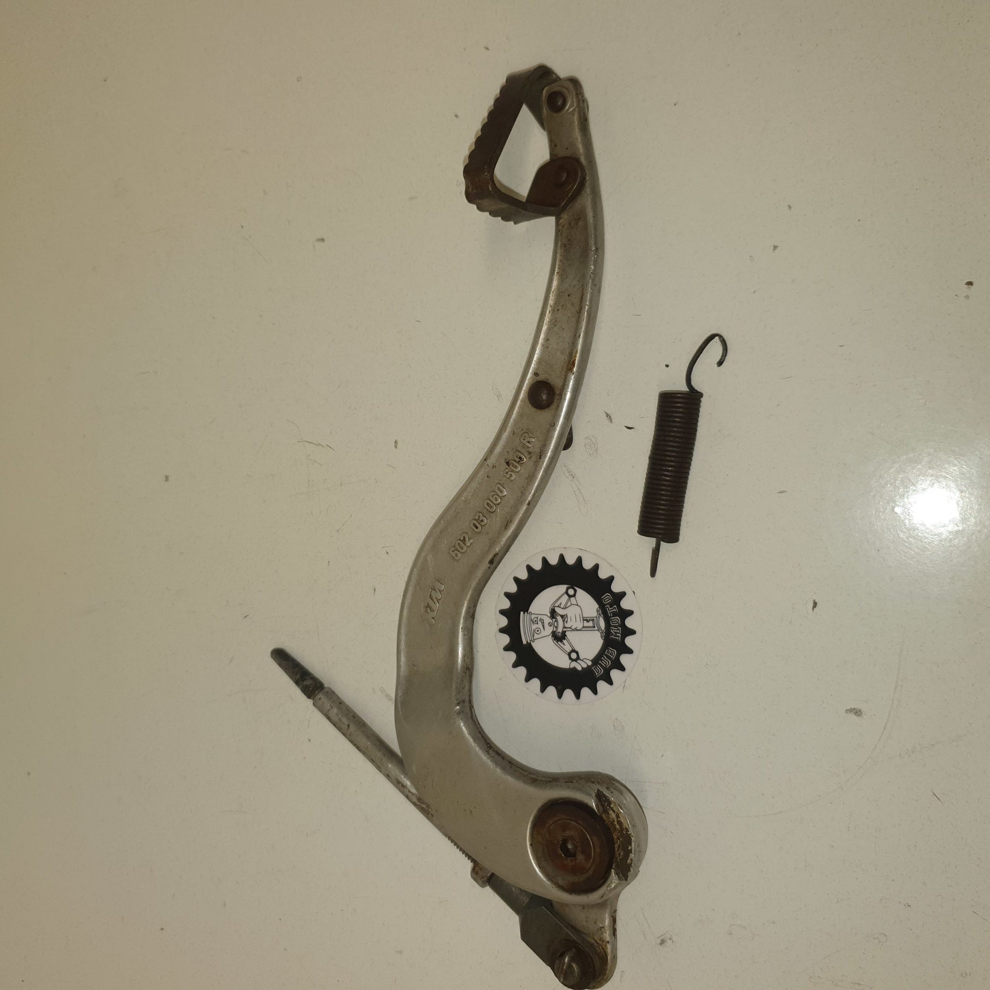 pédale de frein ktm 125 gs 87-91 502-1