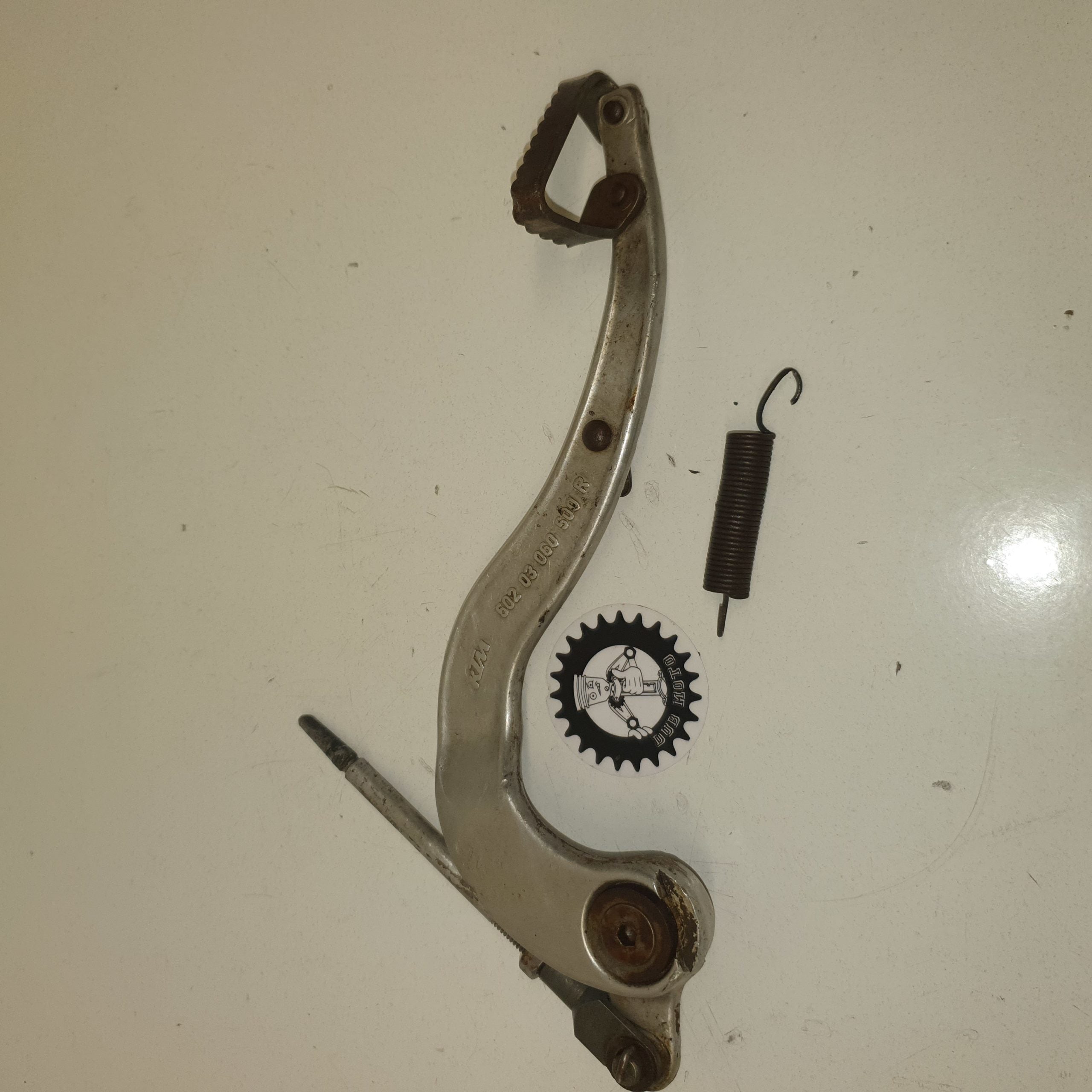 pédale de frein ktm 125 gs 87-91 502